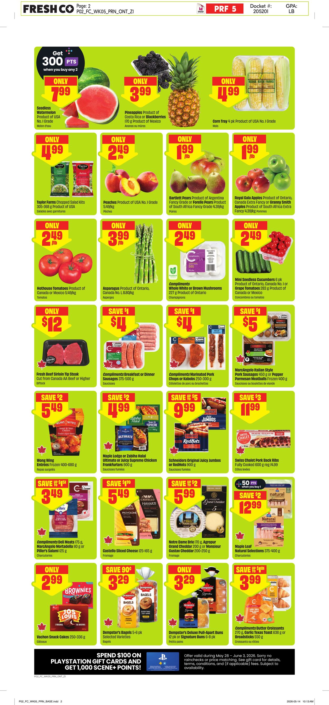 Circulaire FreshCo 28.05.2026 - 03.06.2026