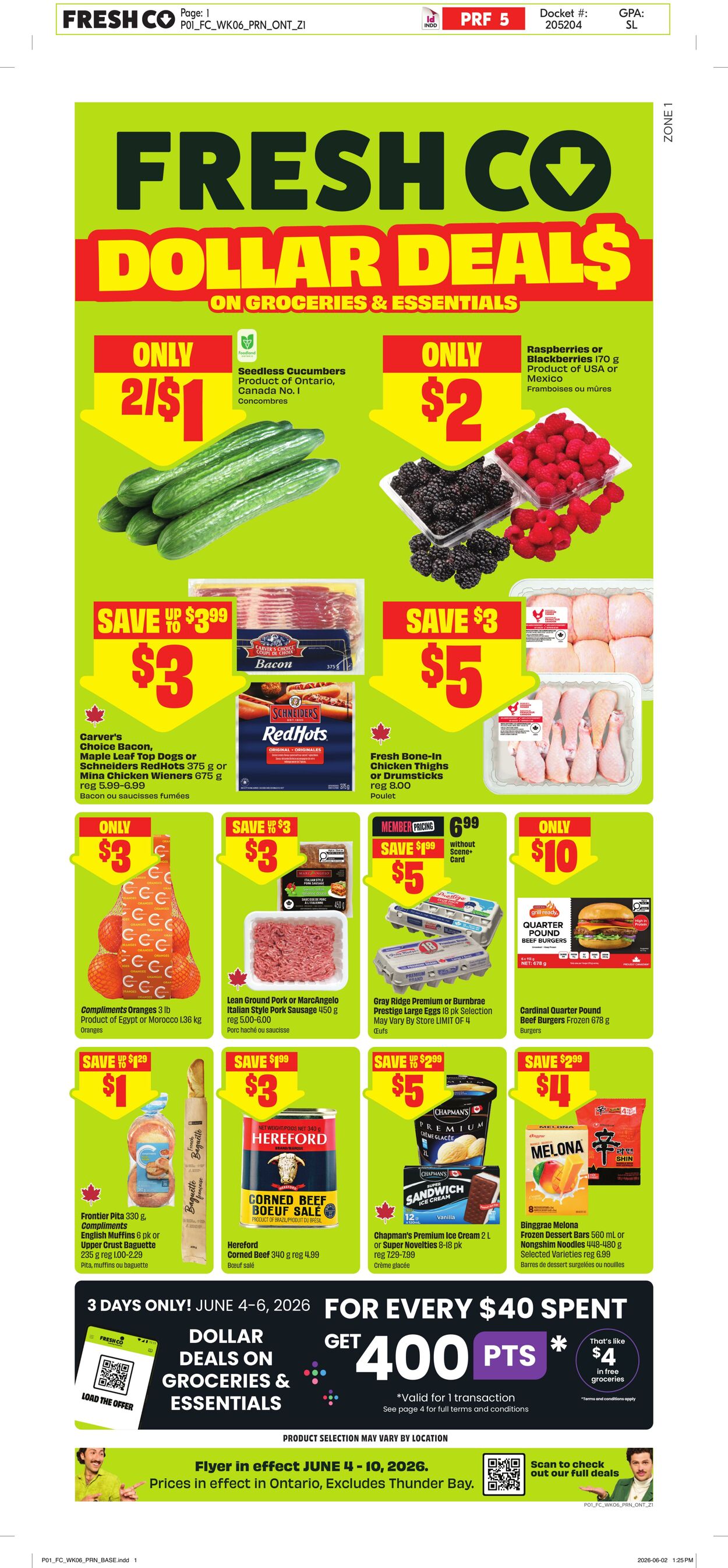 Circulaire FreshCo - Flyer 4 juin 2026 - 10 juin 2026
