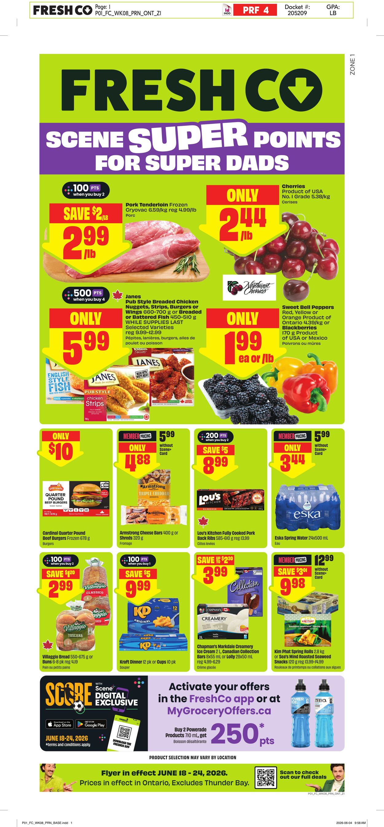 Circulaire FreshCo 18.06.2026 - 24.06.2026