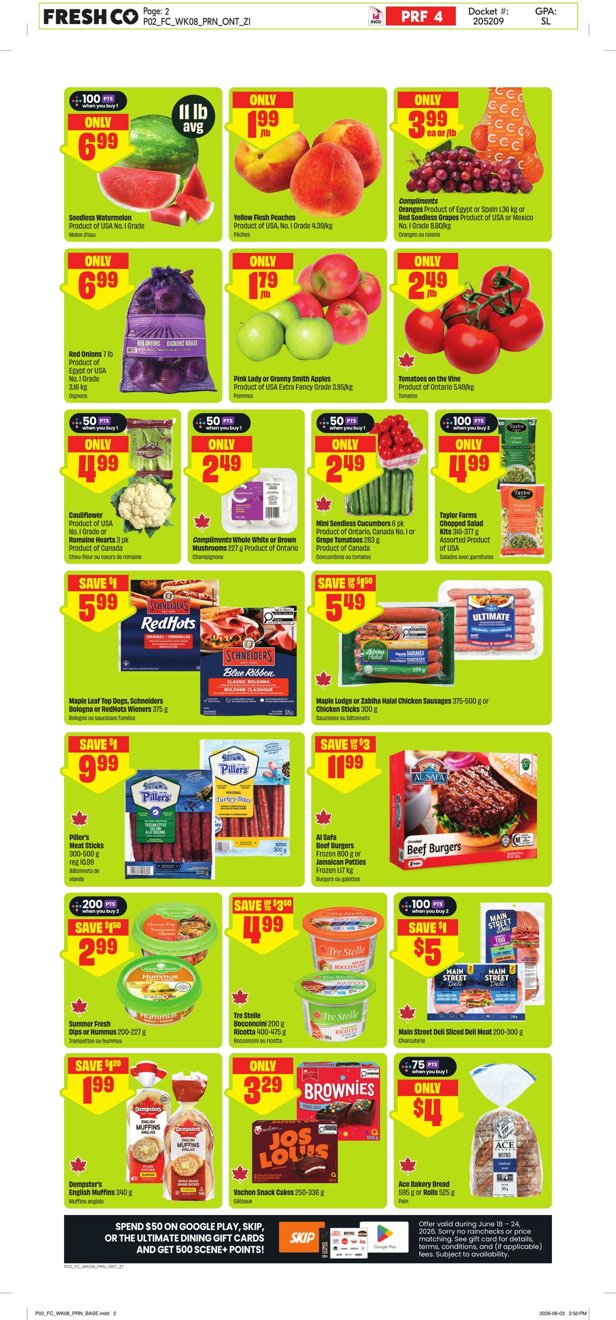 Circulaire FreshCo 18.06.2026 - 24.06.2026