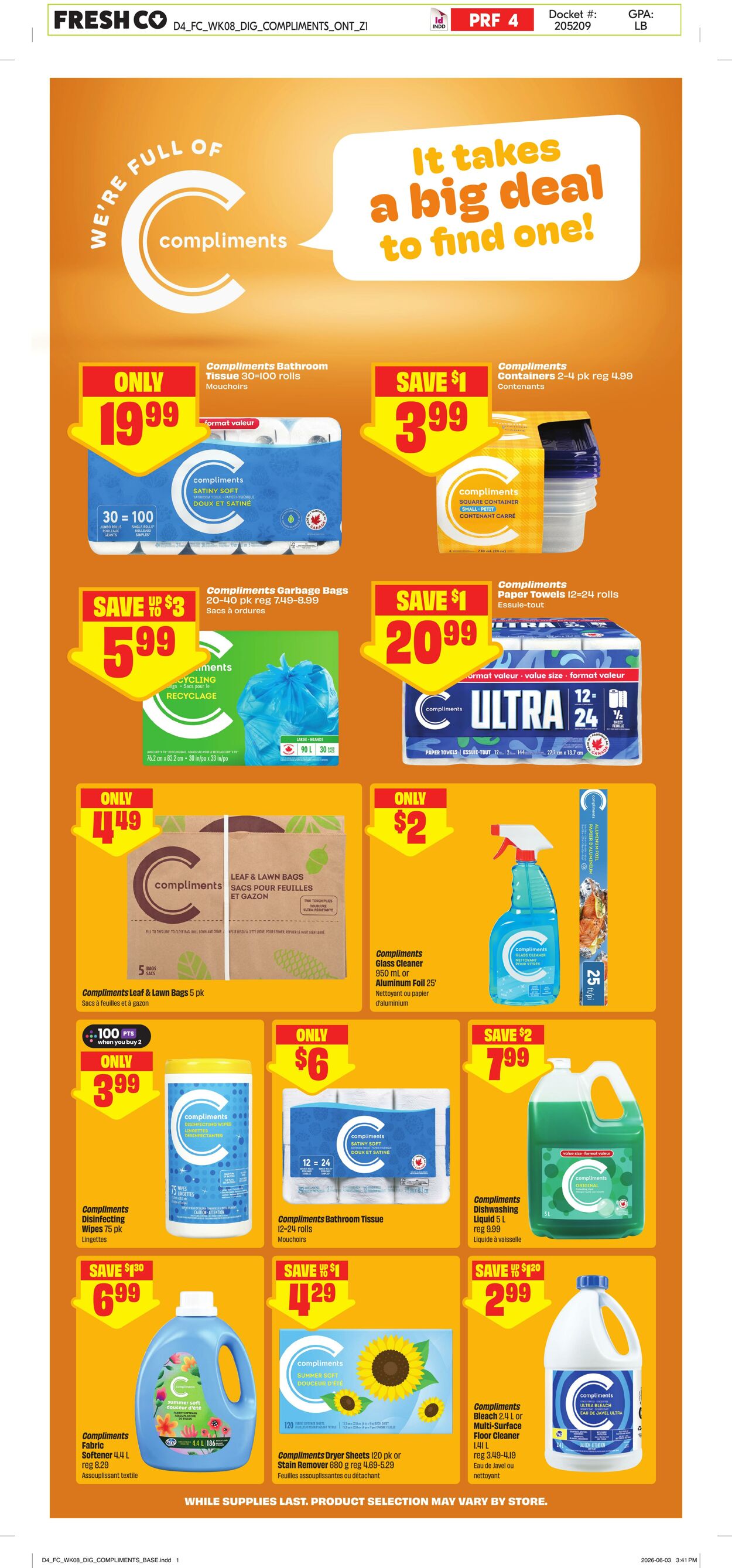 Circulaire FreshCo 18.06.2026 - 24.06.2026
