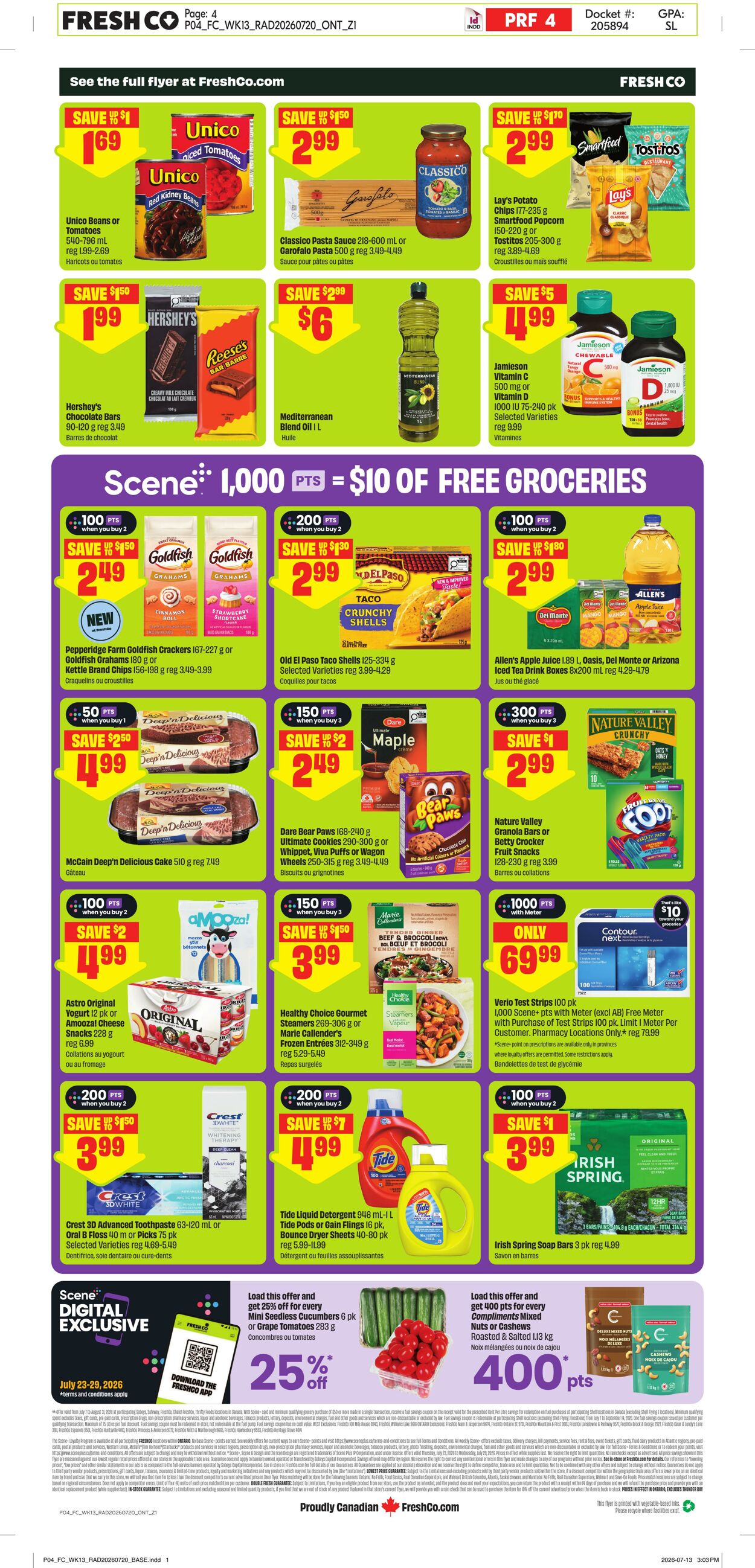 Circulaire FreshCo 23.07.2026 - 29.07.2026