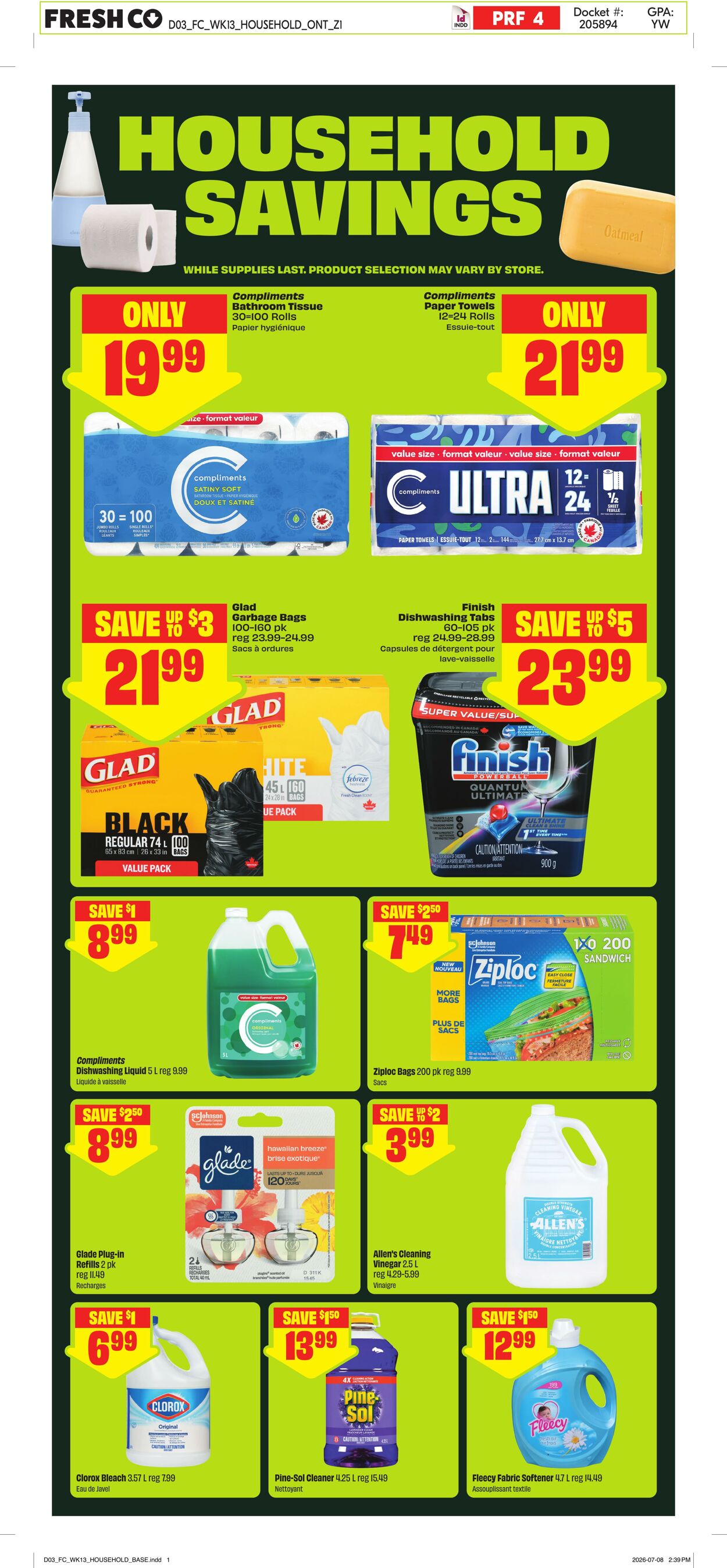 Circulaire FreshCo 23.07.2026 - 29.07.2026