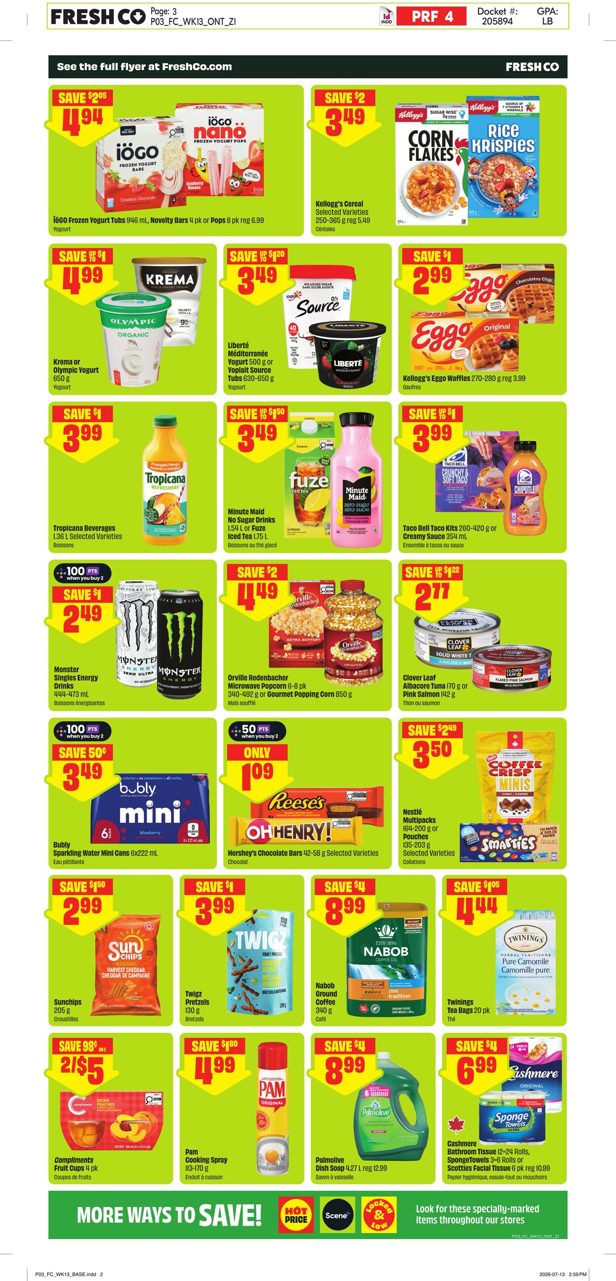 Circulaire FreshCo 23.07.2026 - 29.07.2026