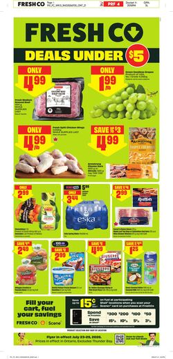 Circulaire FreshCo 23.07.2026 - 29.07.2026