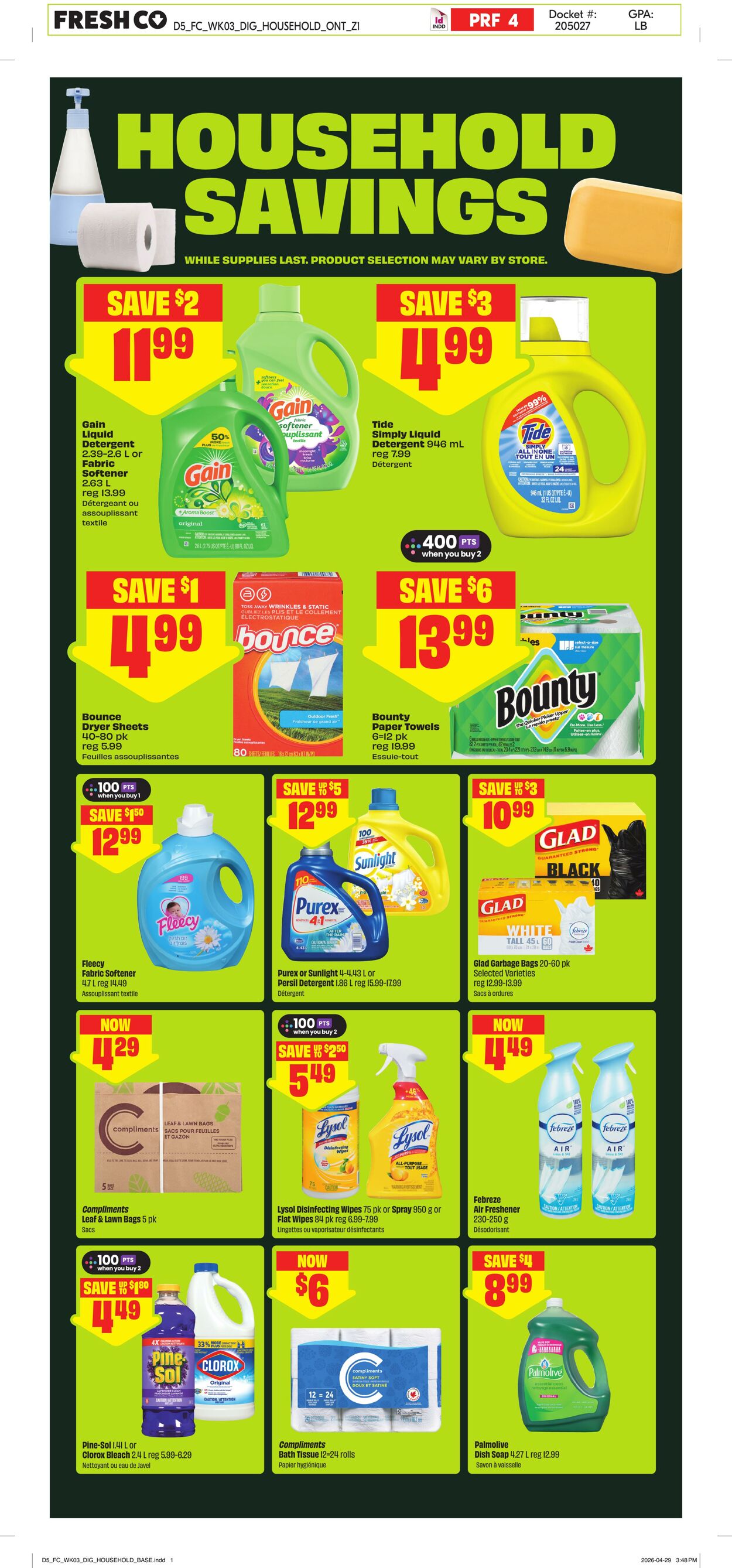 Circulaire FreshCo 14.05.2026 - 20.05.2026