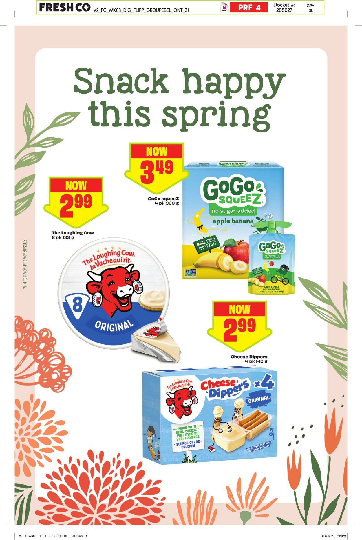Circulaire FreshCo 14.05.2026 - 20.05.2026