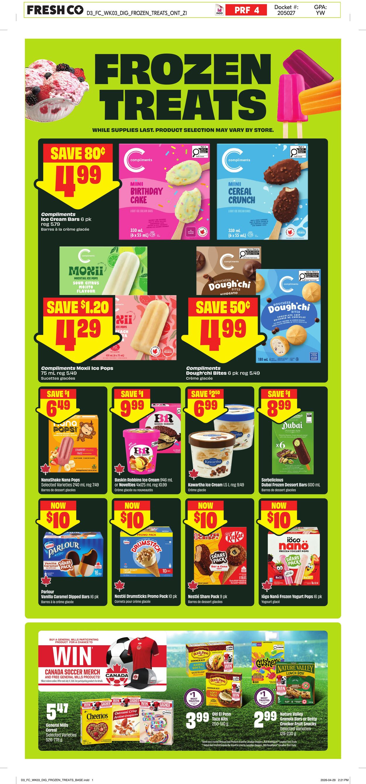 Circulaire FreshCo 14.05.2026 - 20.05.2026