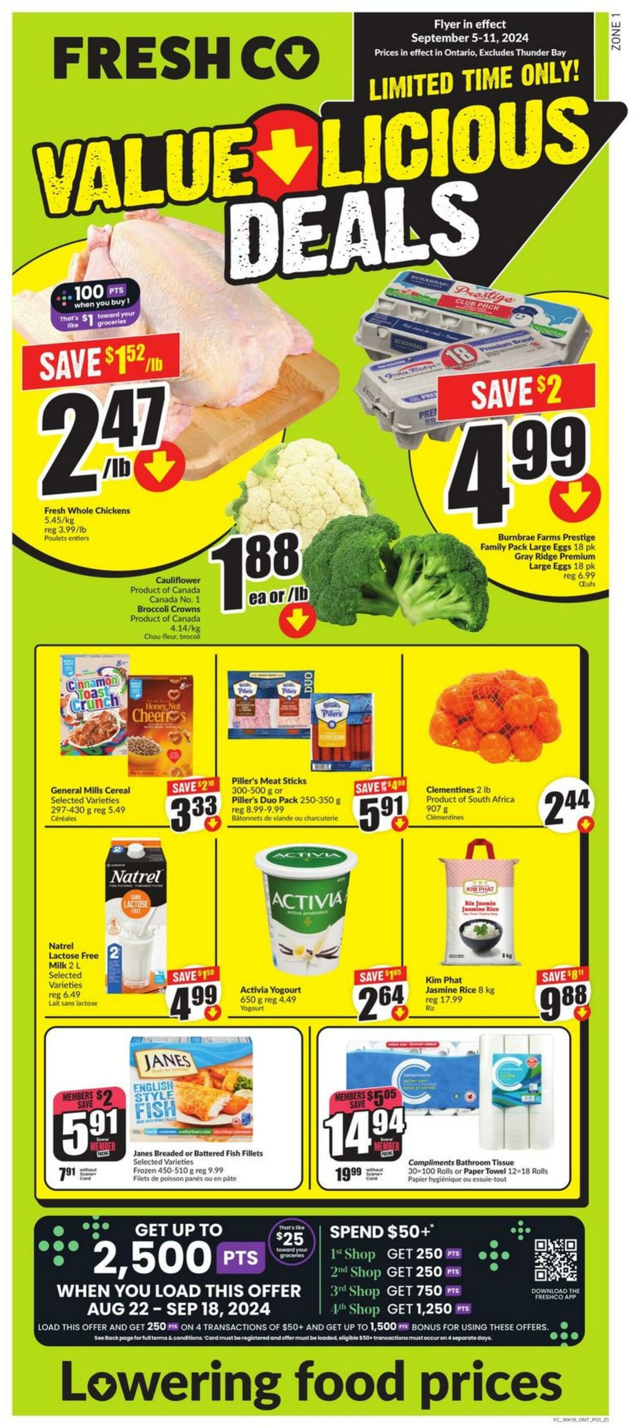 Circulaire FreshCo - Flyer 5 sept. 2024 - 11 sept. 2024