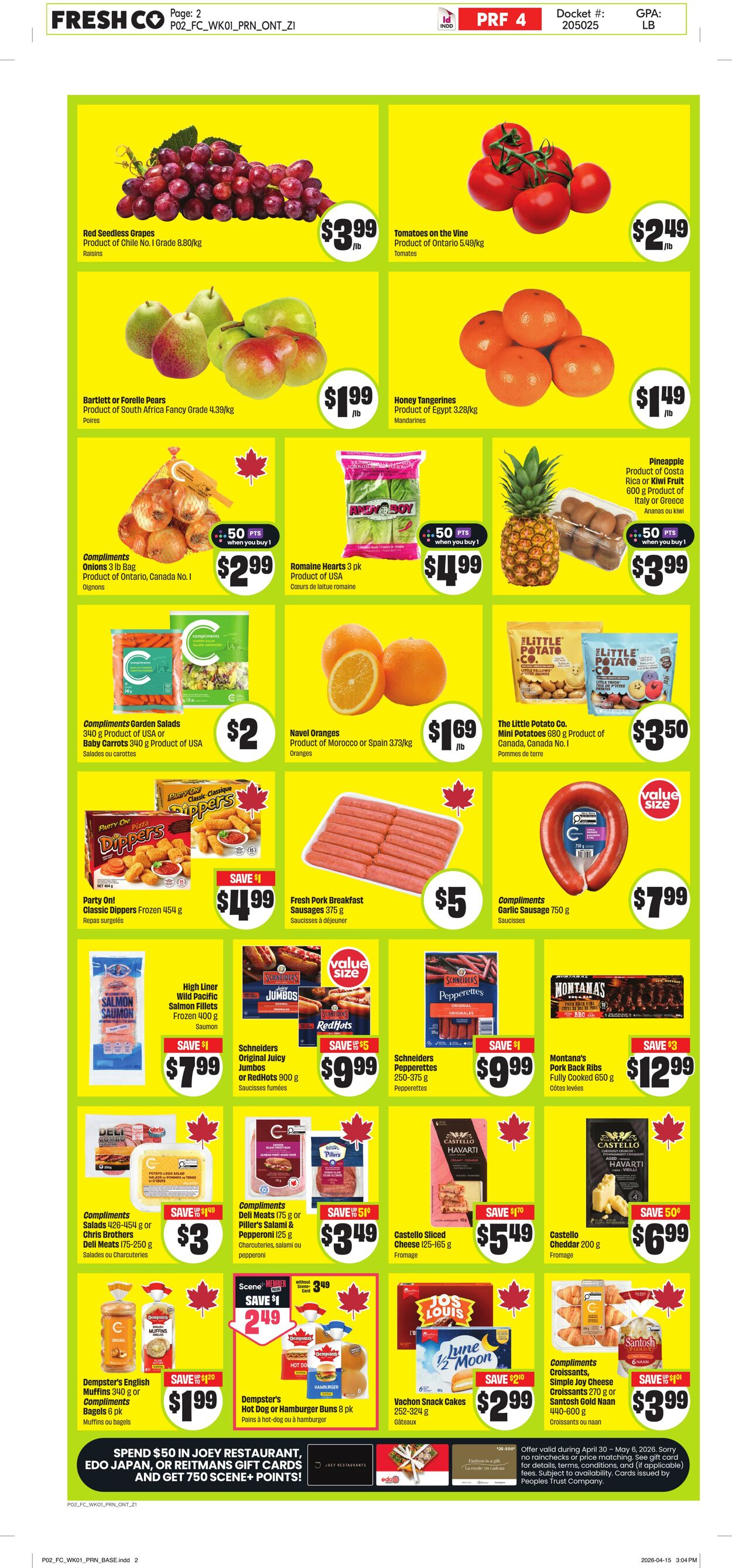 Circulaire FreshCo 30.04.2026 - 06.05.2026