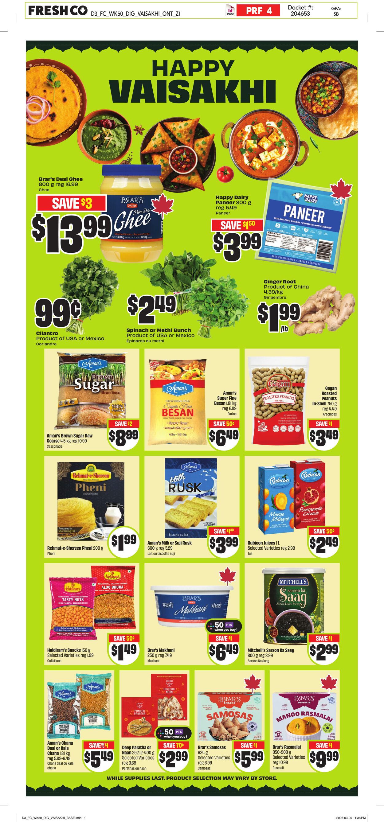 Circulaire FreshCo 09.04.2026 - 15.04.2026
