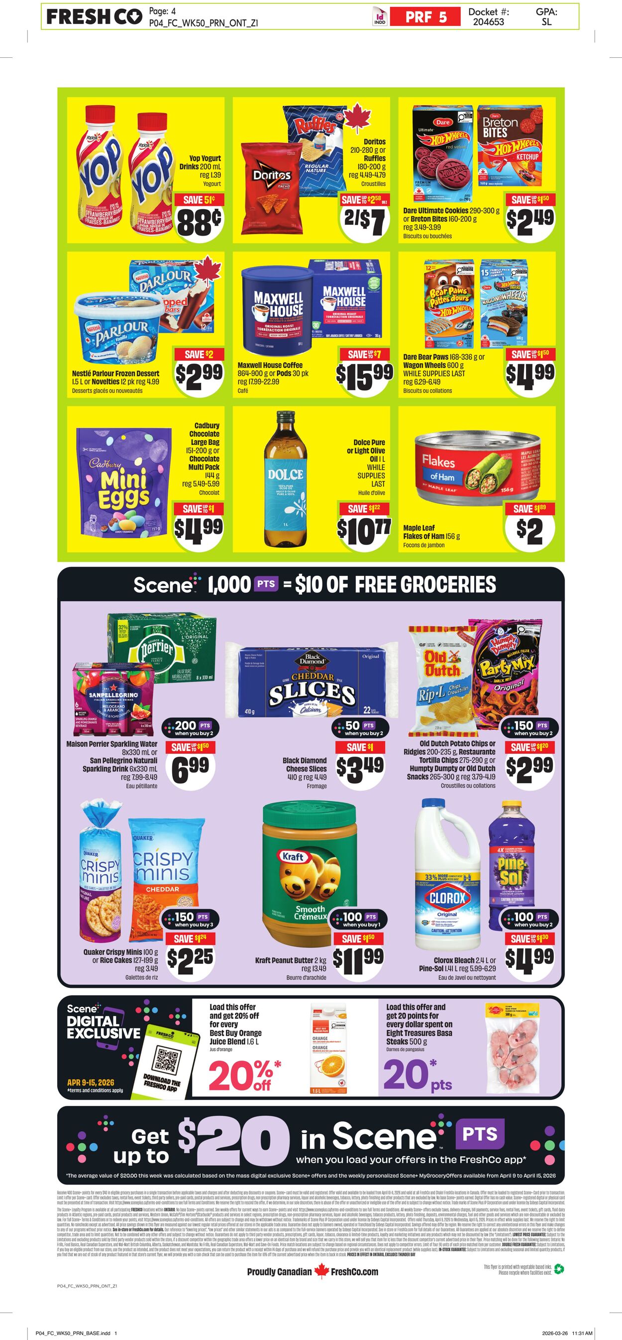 Circulaire FreshCo 09.04.2026 - 15.04.2026