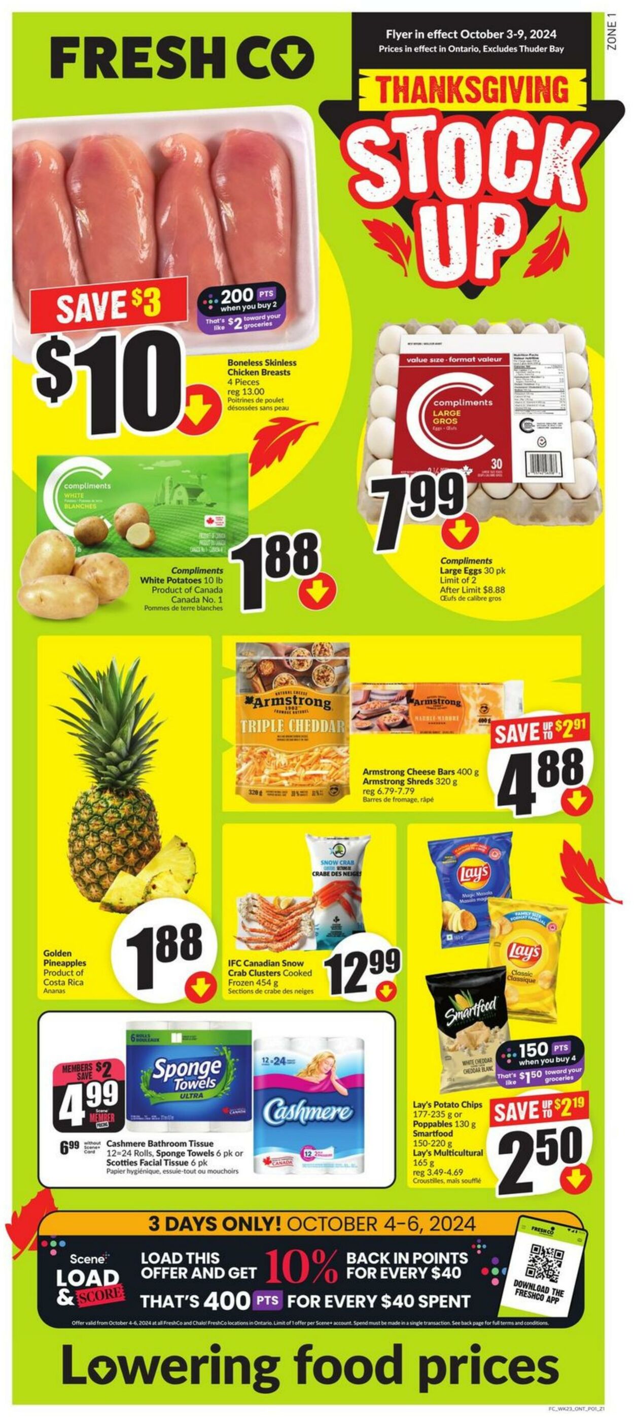 Circulaire FreshCo - Flyer 3 oct. 2024 - 9 oct. 2024