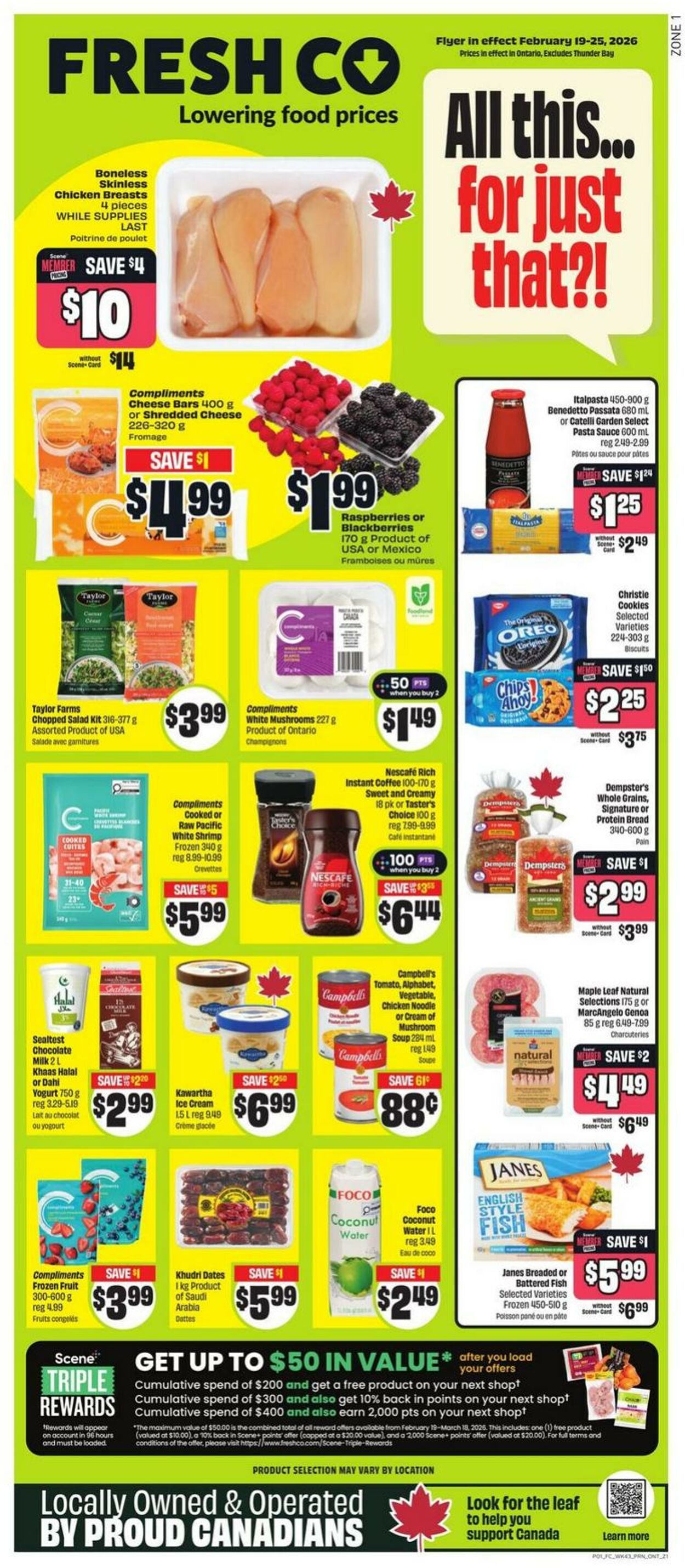 Circulaire FreshCo 19.02.2026 - 25.02.2026