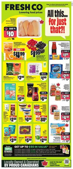 Circulaire FreshCo 19.02.2026 - 25.02.2026