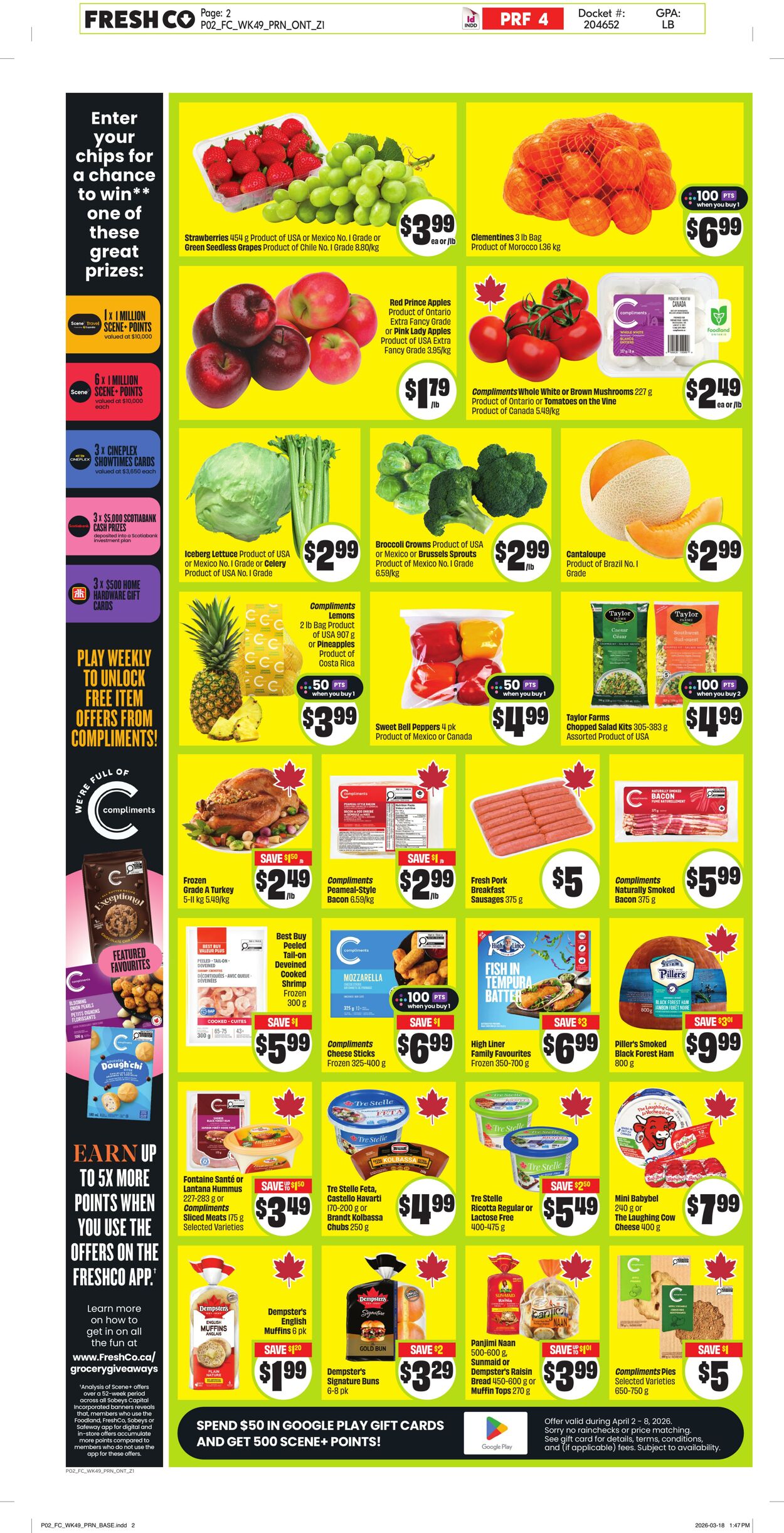 Circulaire FreshCo 02.04.2026 - 08.04.2026