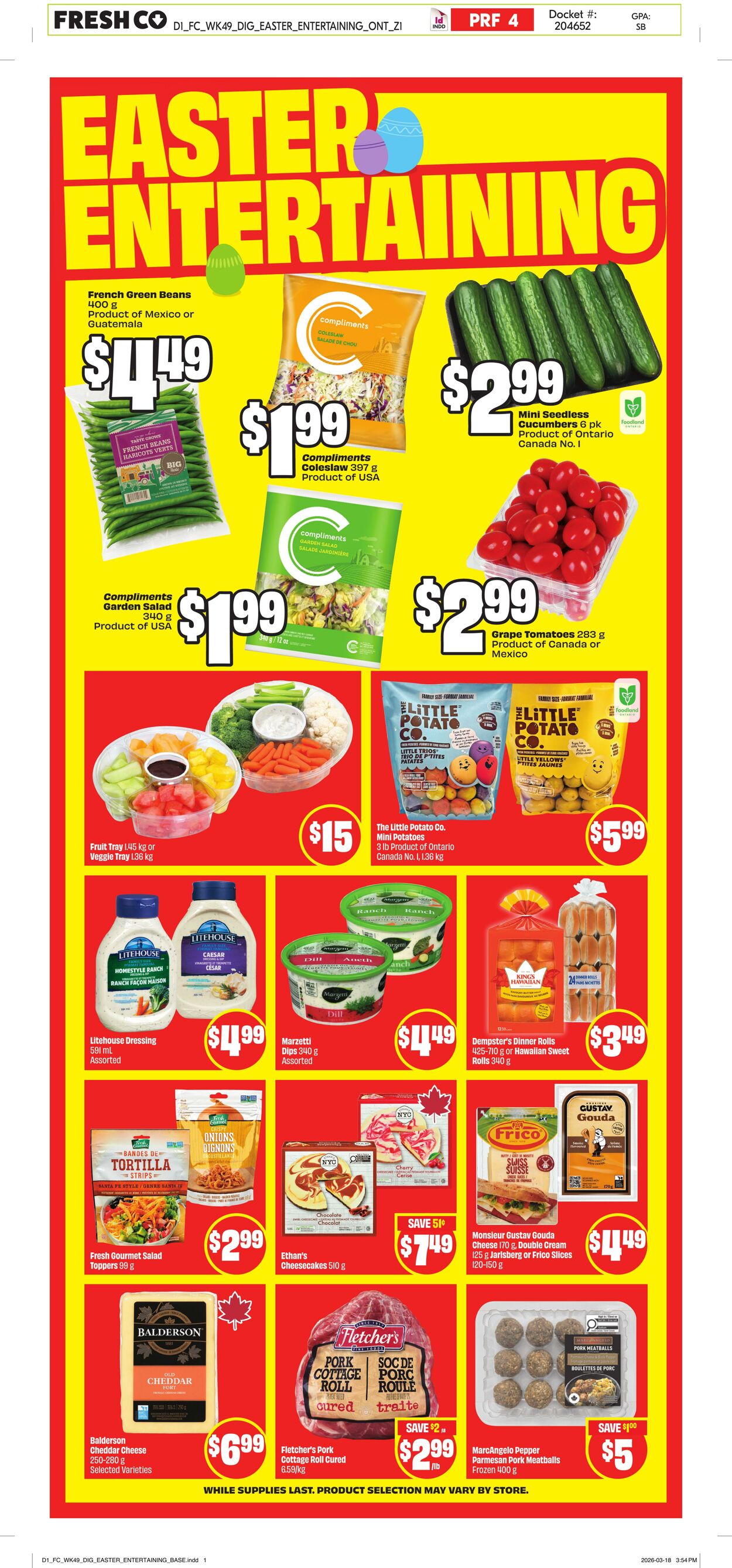 Circulaire FreshCo 02.04.2026 - 08.04.2026