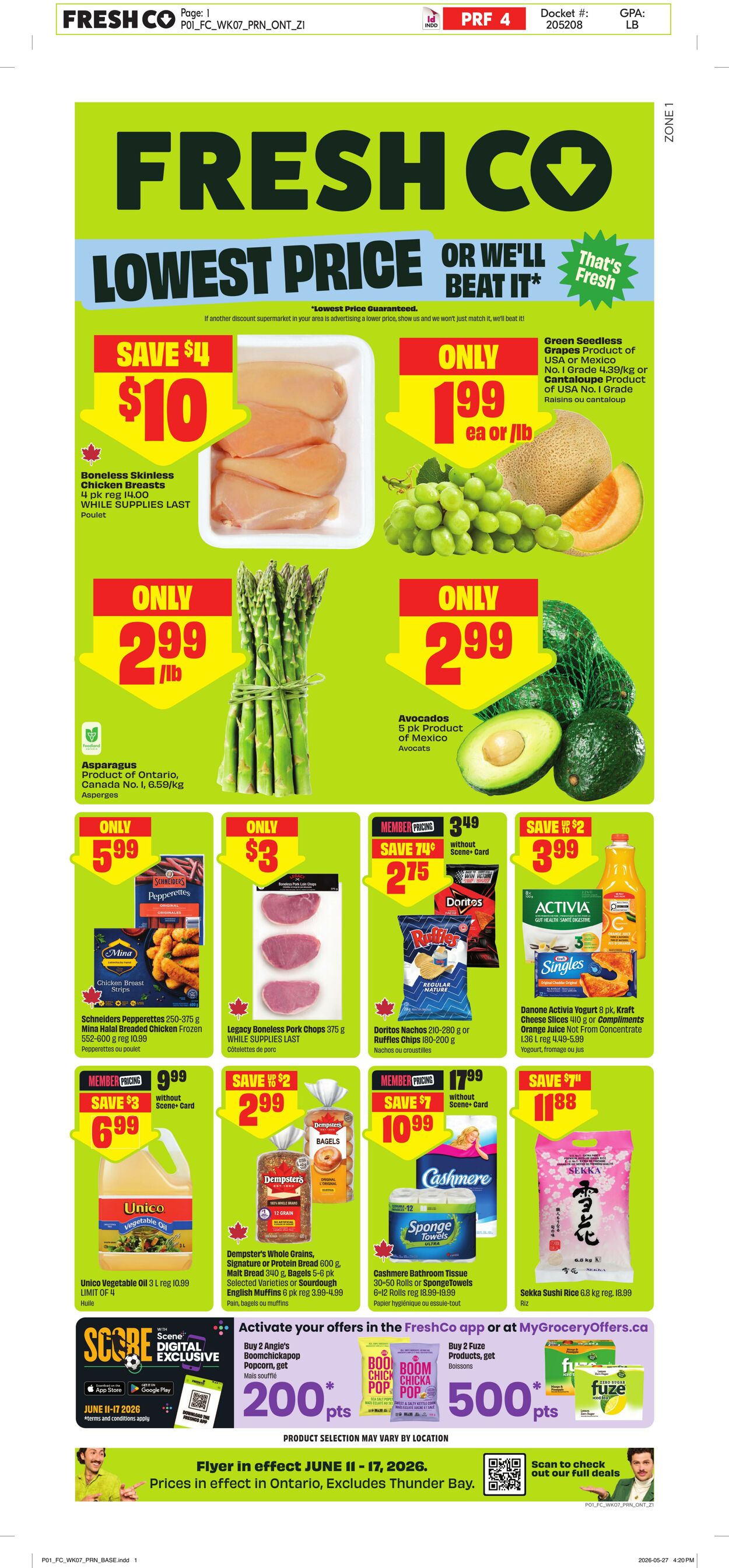 Circulaire FreshCo 11.06.2026 - 17.06.2026