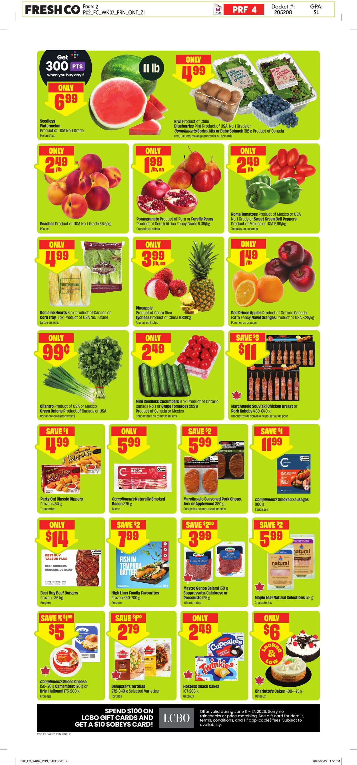 Circulaire FreshCo 11.06.2026 - 17.06.2026
