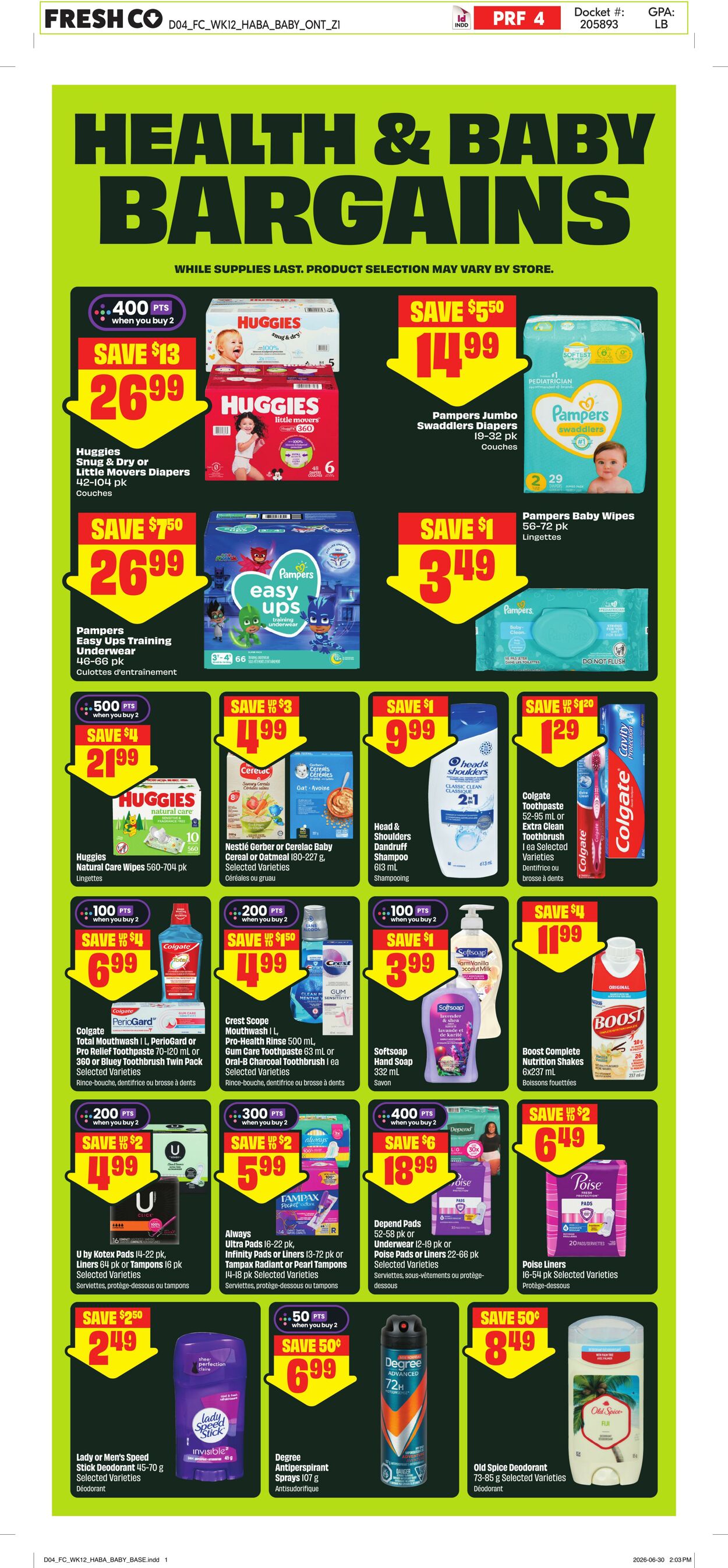 Circulaire FreshCo 16.07.2026 - 22.07.2026