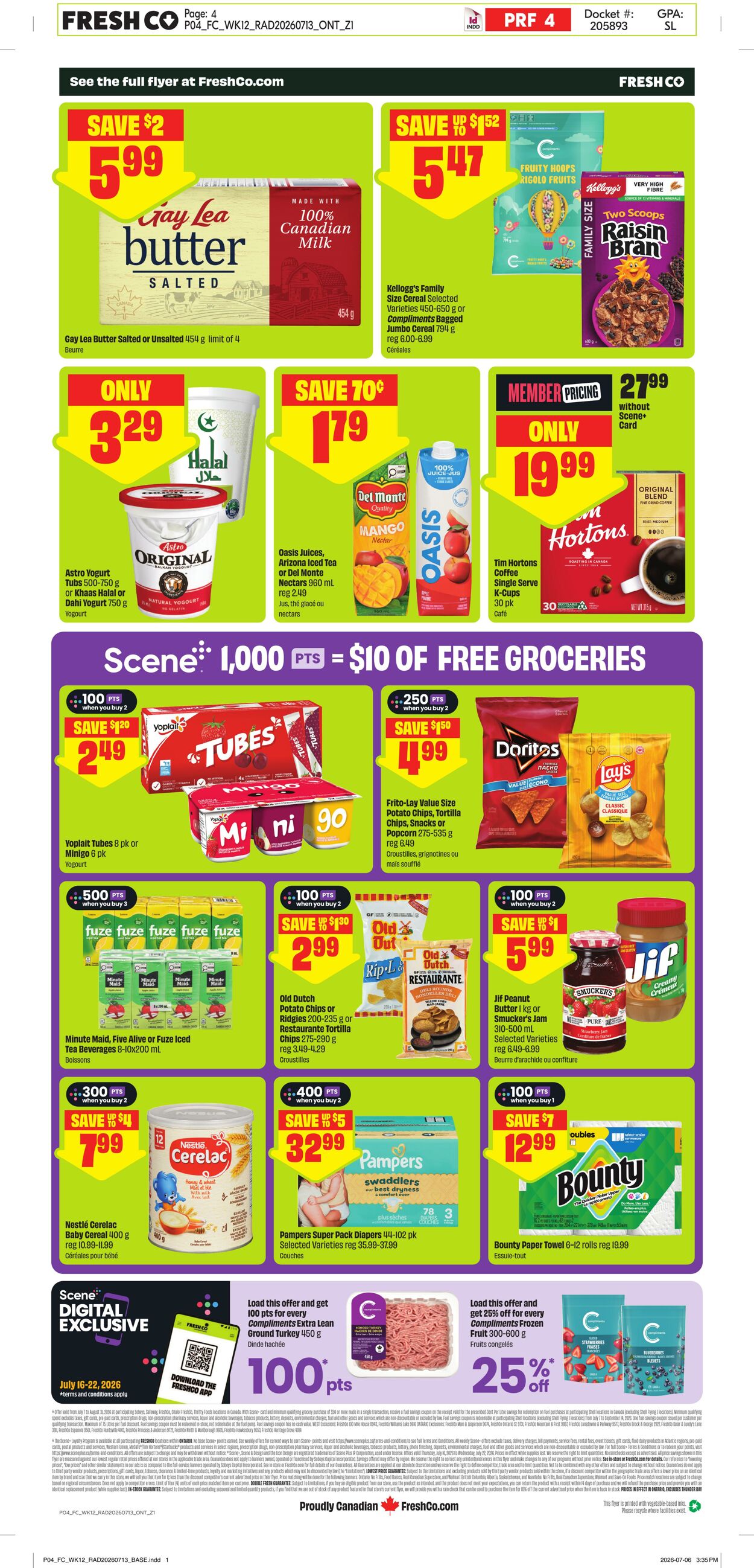 Circulaire FreshCo 16.07.2026 - 22.07.2026
