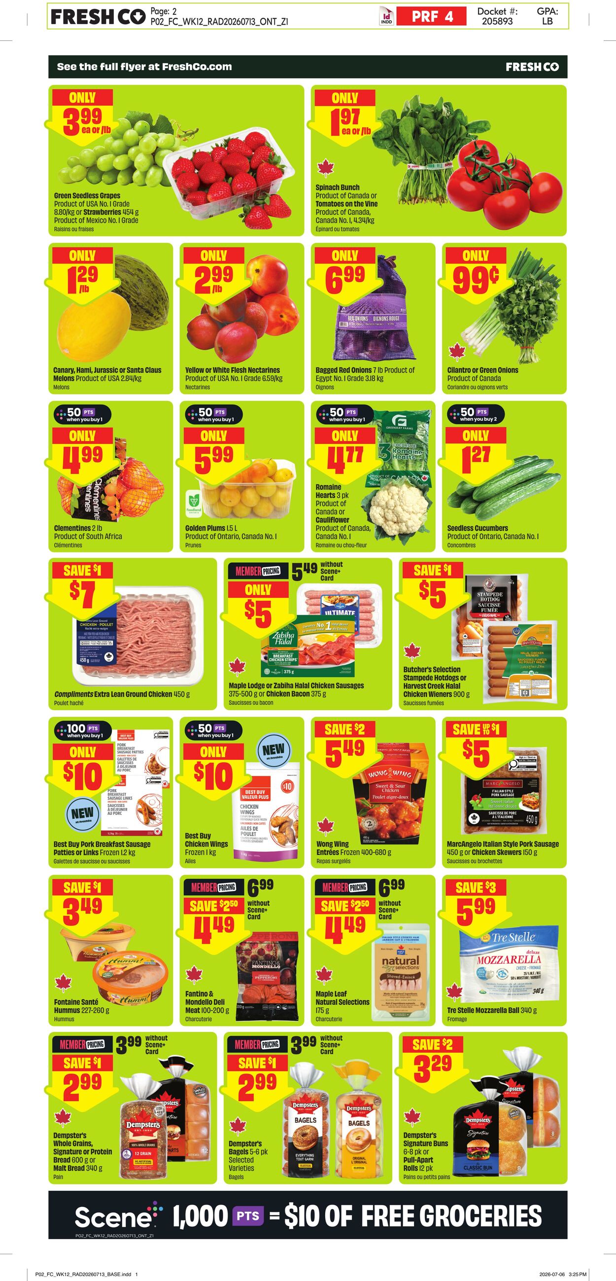 Circulaire FreshCo 16.07.2026 - 22.07.2026