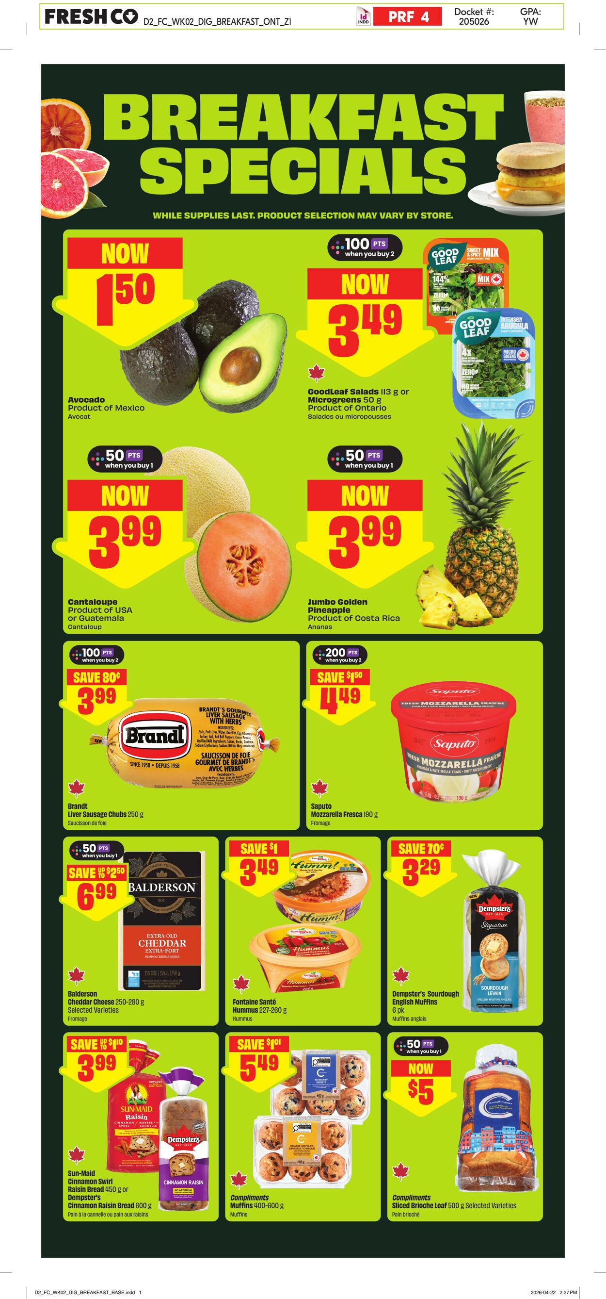 Circulaire FreshCo 07.05.2026 - 13.05.2026