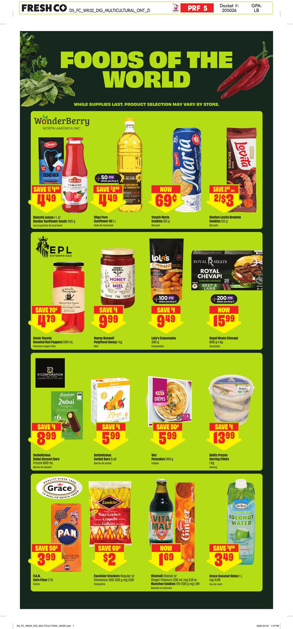 Circulaire FreshCo 07.05.2026 - 13.05.2026