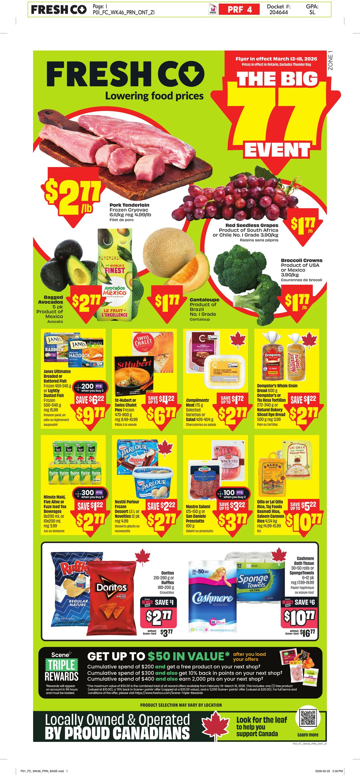 Circulaire FreshCo 12.03.2026 - 18.03.2026