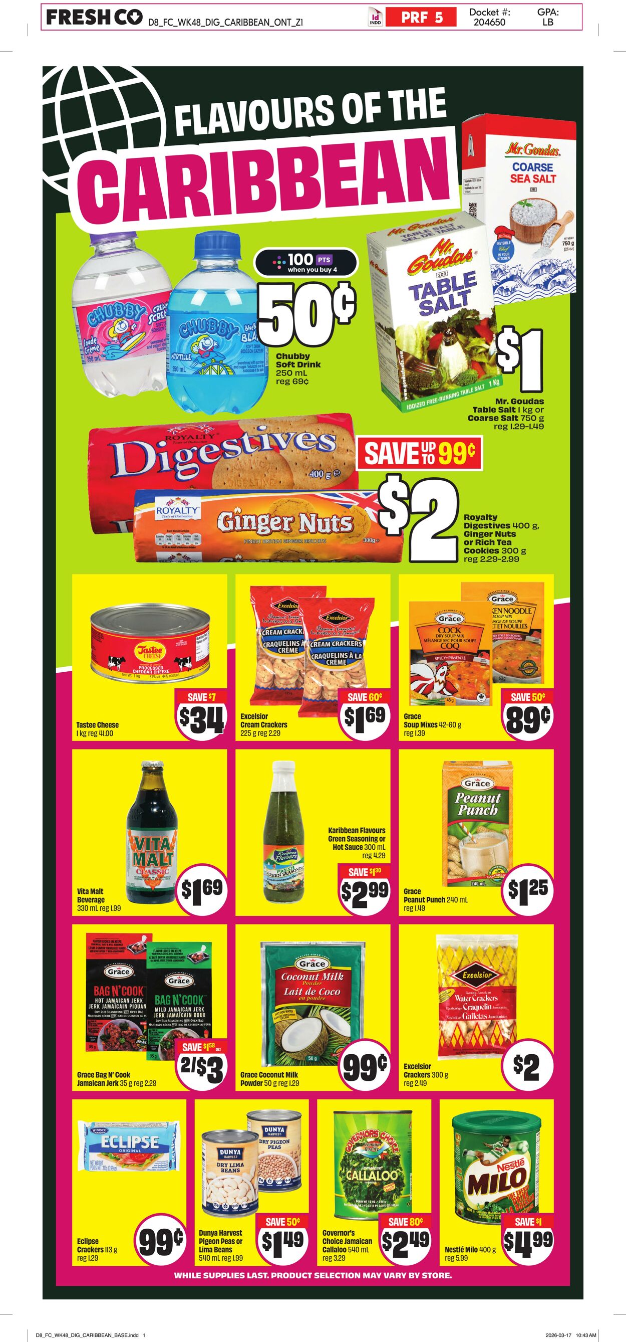 Circulaire FreshCo 26.03.2026 - 01.04.2026