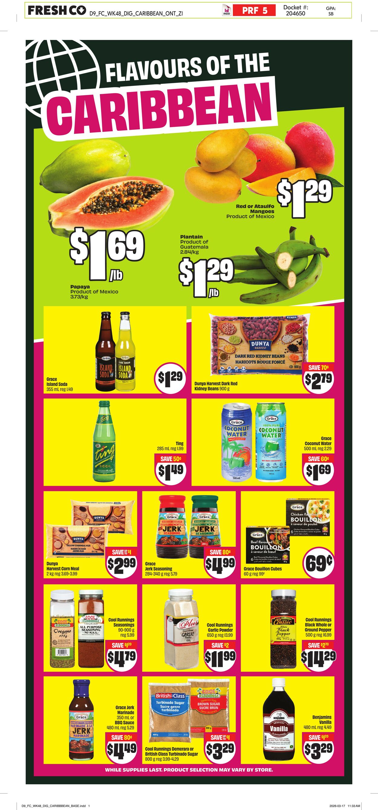 Circulaire FreshCo 26.03.2026 - 01.04.2026
