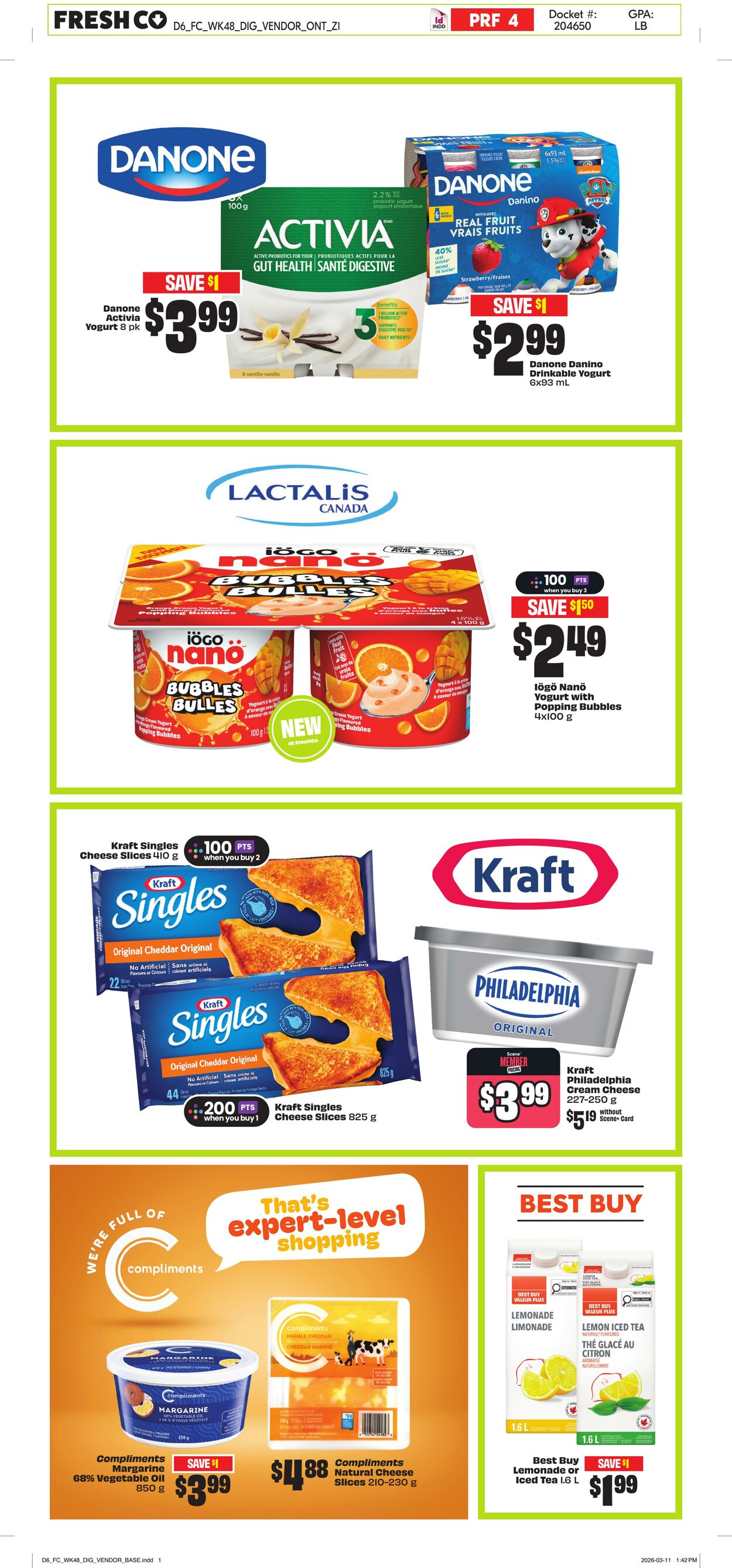 Circulaire FreshCo 26.03.2026 - 01.04.2026