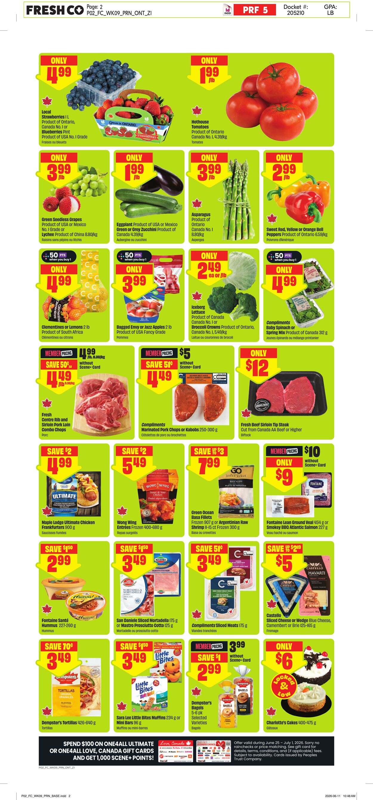 Circulaire FreshCo 25.06.2026 - 01.07.2026