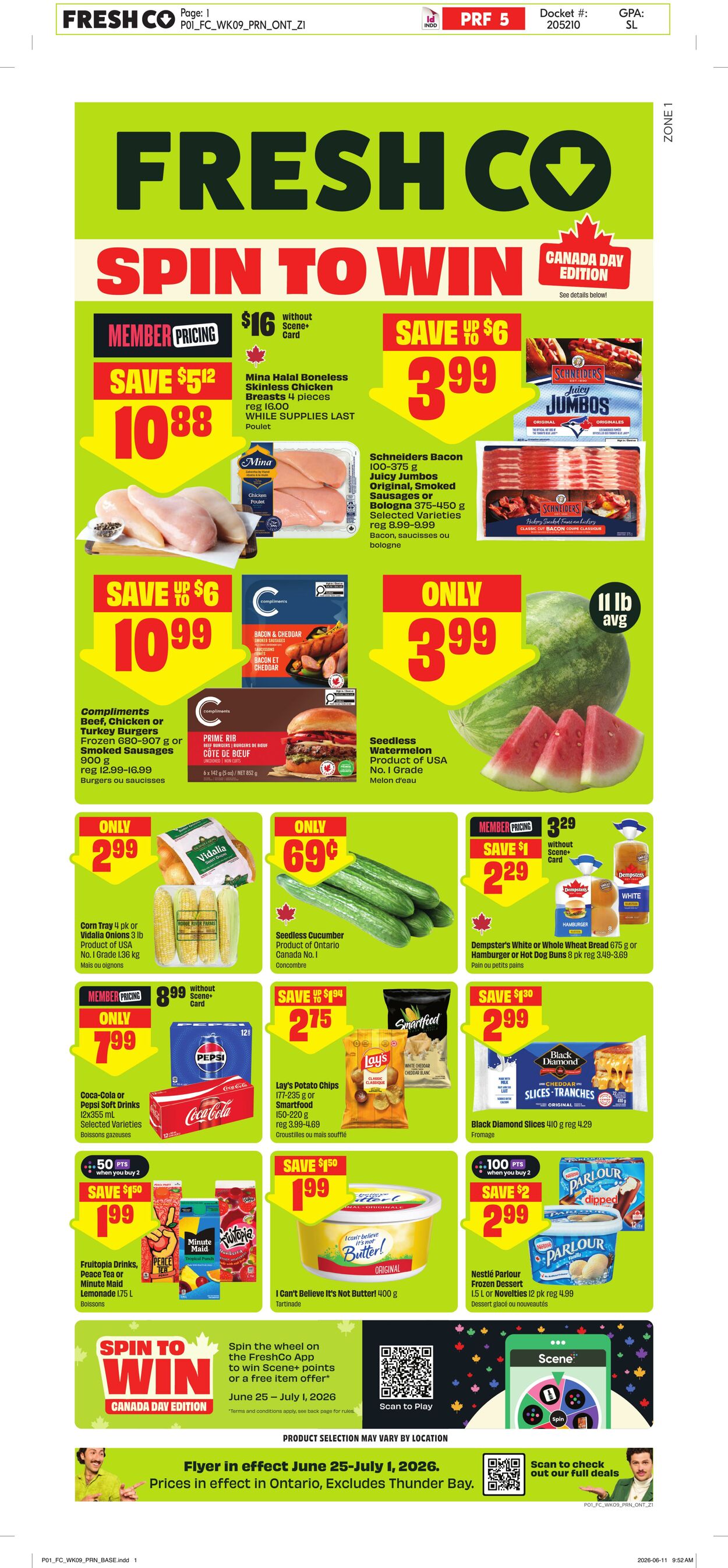 FreshCo Circulaires