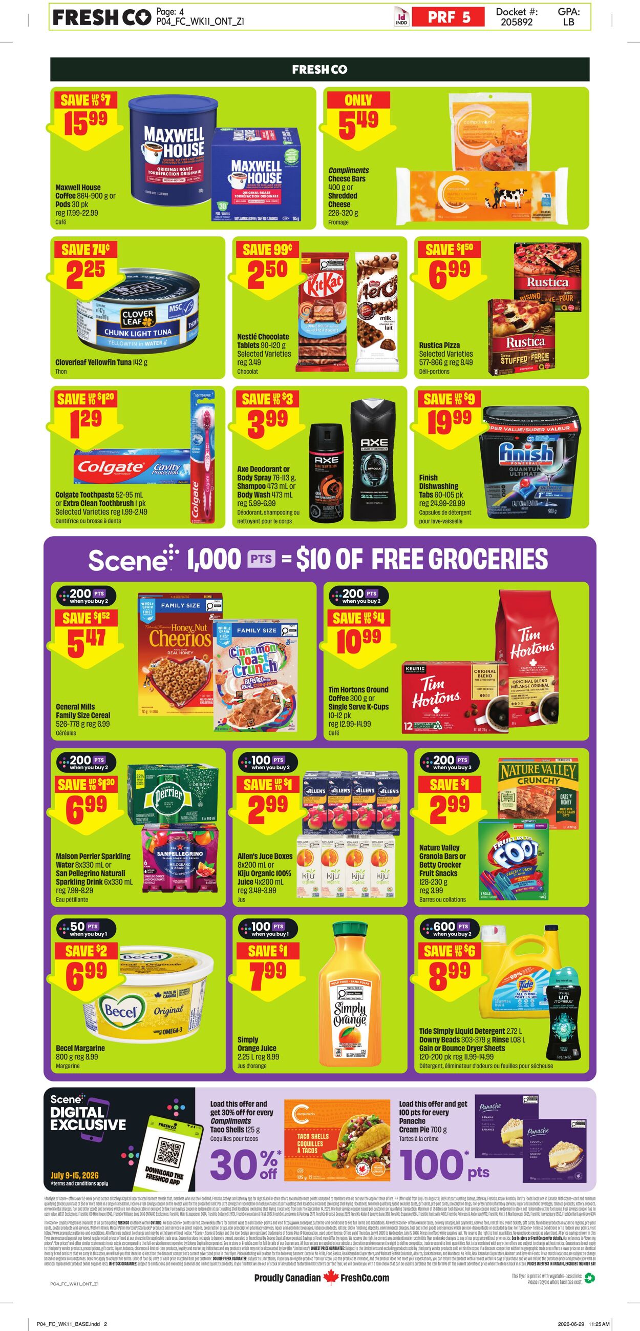 Circulaire FreshCo 09.07.2026 - 15.07.2026