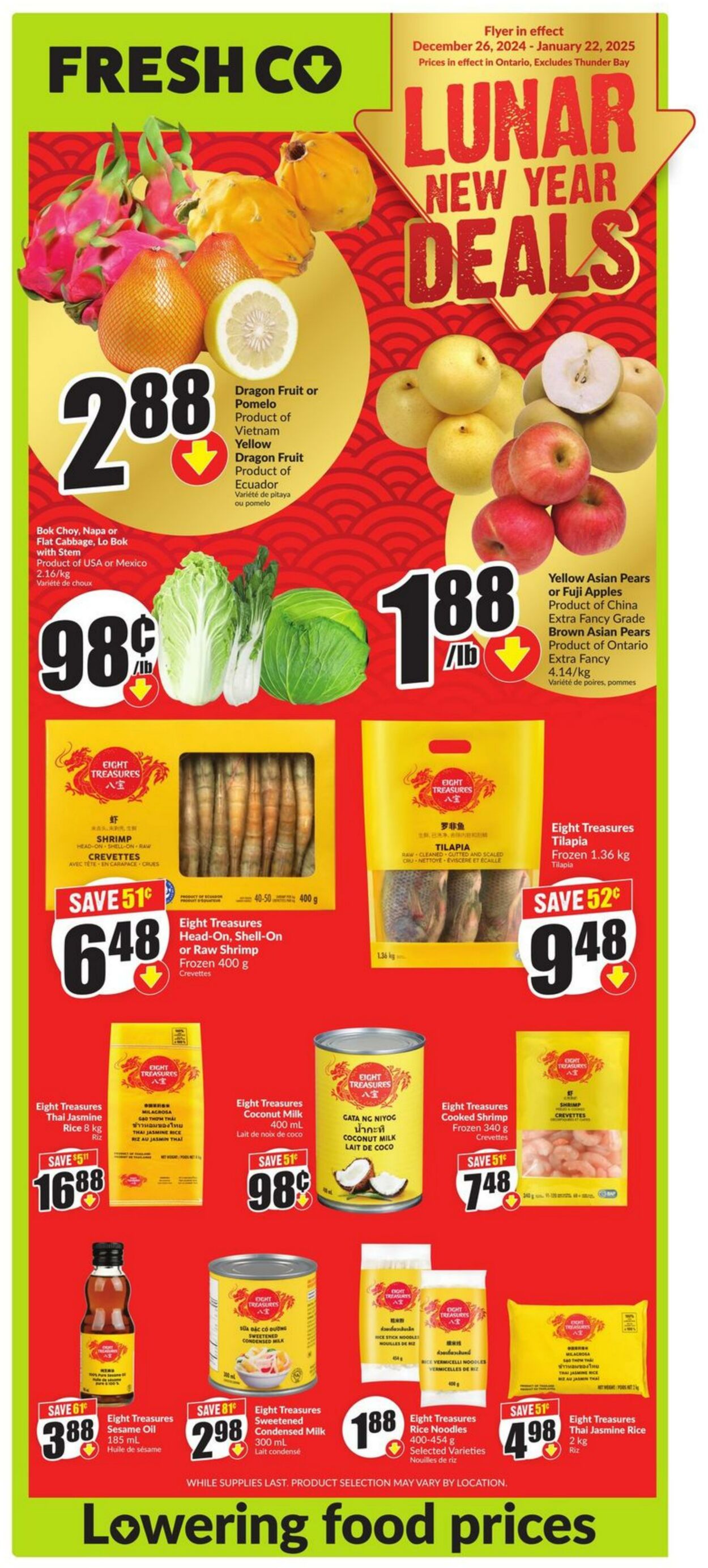 Circulaire FreshCo - Special Promotion 26 déc. 2024 - 22 janv. 2025