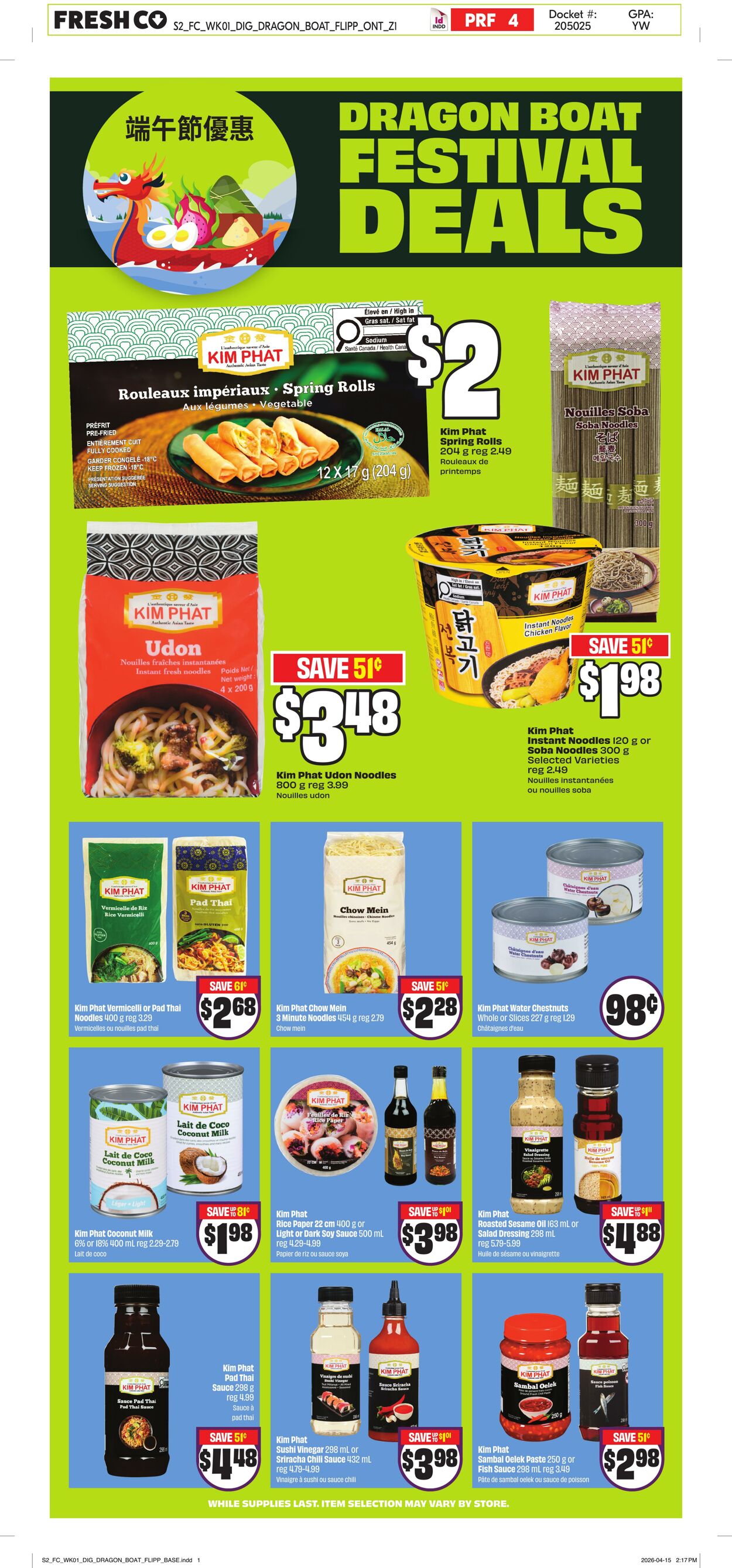 Circulaire FreshCo 30.04.2026 - 27.05.2026