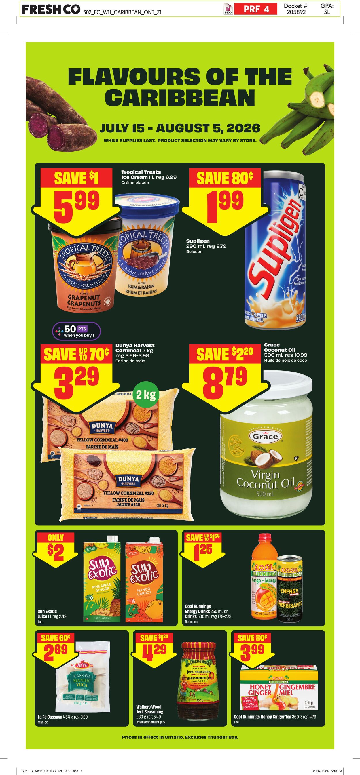 Circulaire FreshCo 09.07.2026 - 05.08.2026