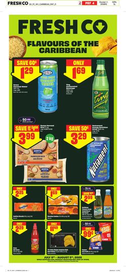 Circulaire FreshCo 09.07.2026 - 05.08.2026