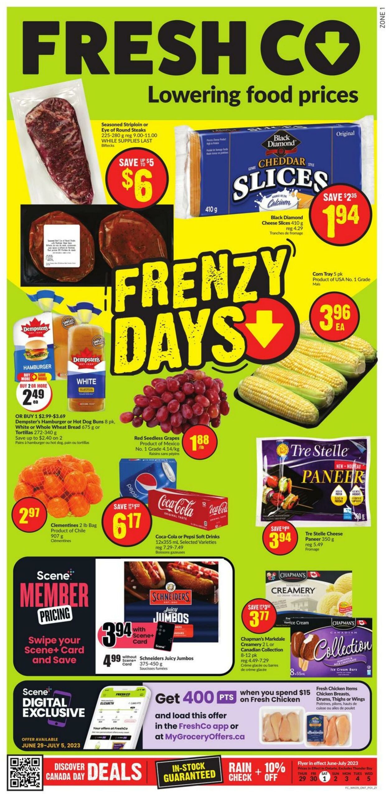 Walmart circulaire actuelle 05 07 circulaires promotions canada