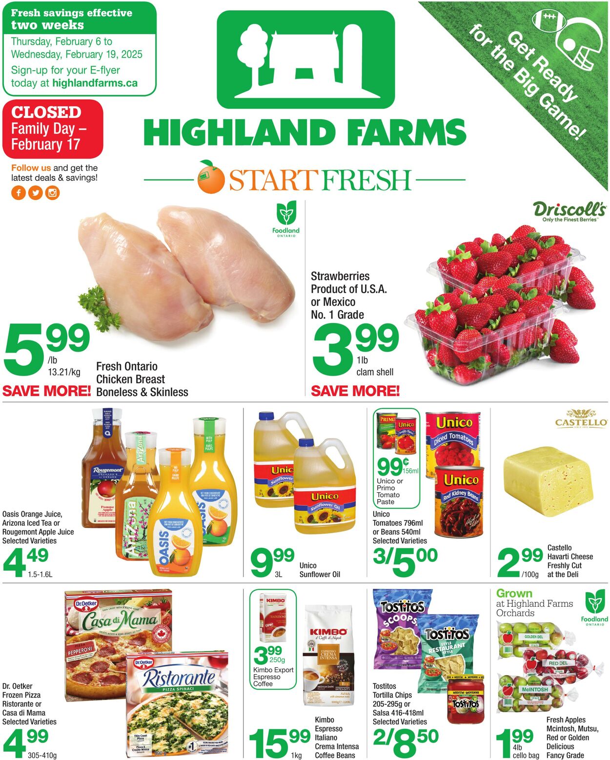 Highland Farms Circulaires