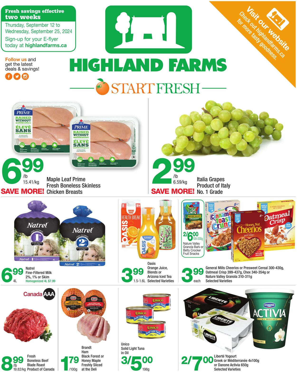 Highland Farms Circulaires