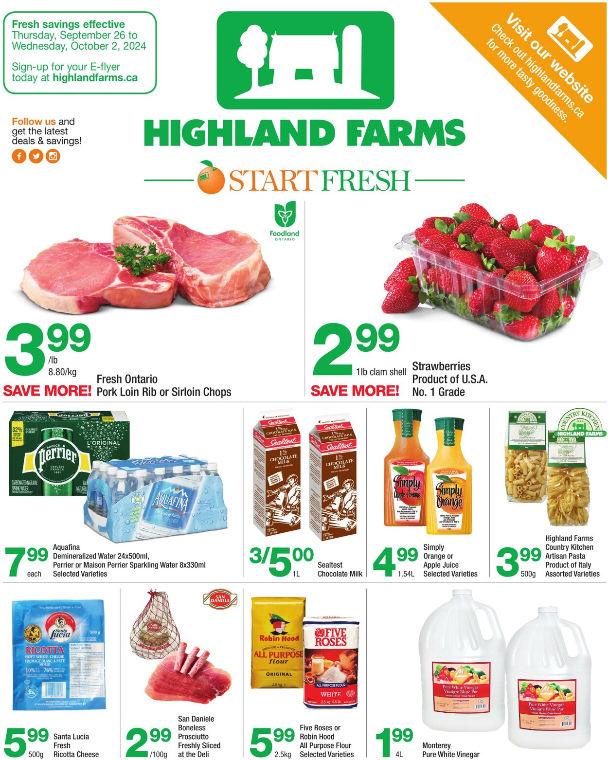 Highland Farms Circulaires