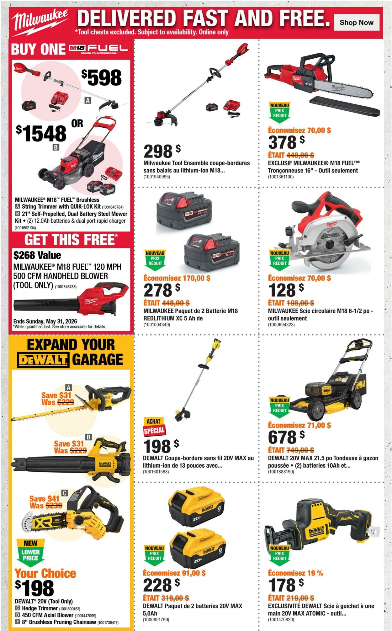 Circulaire Home Depot 14.05.2026 - 27.05.2026