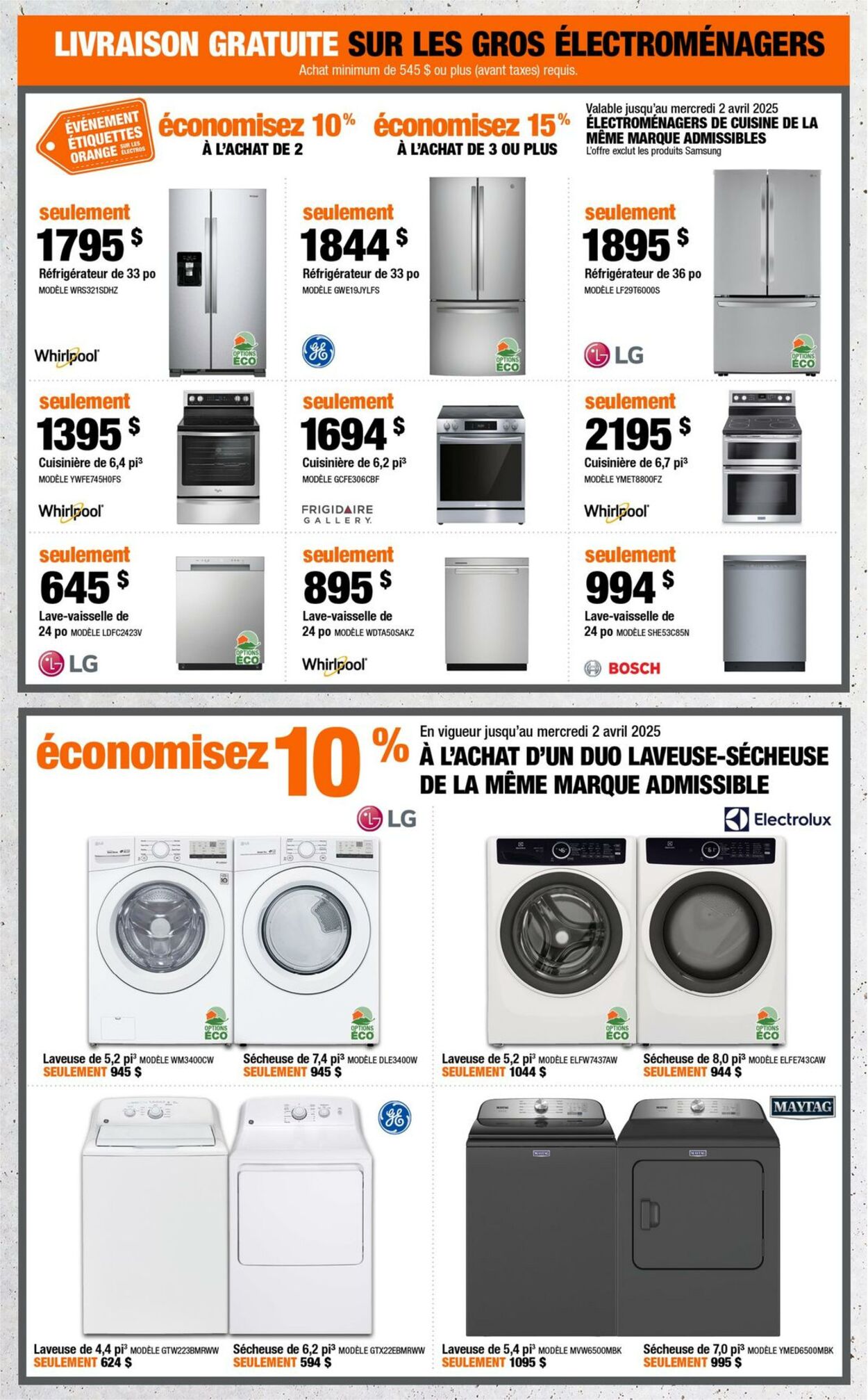 Circulaire Home Depot 20.03.2025 - 02.04.2025