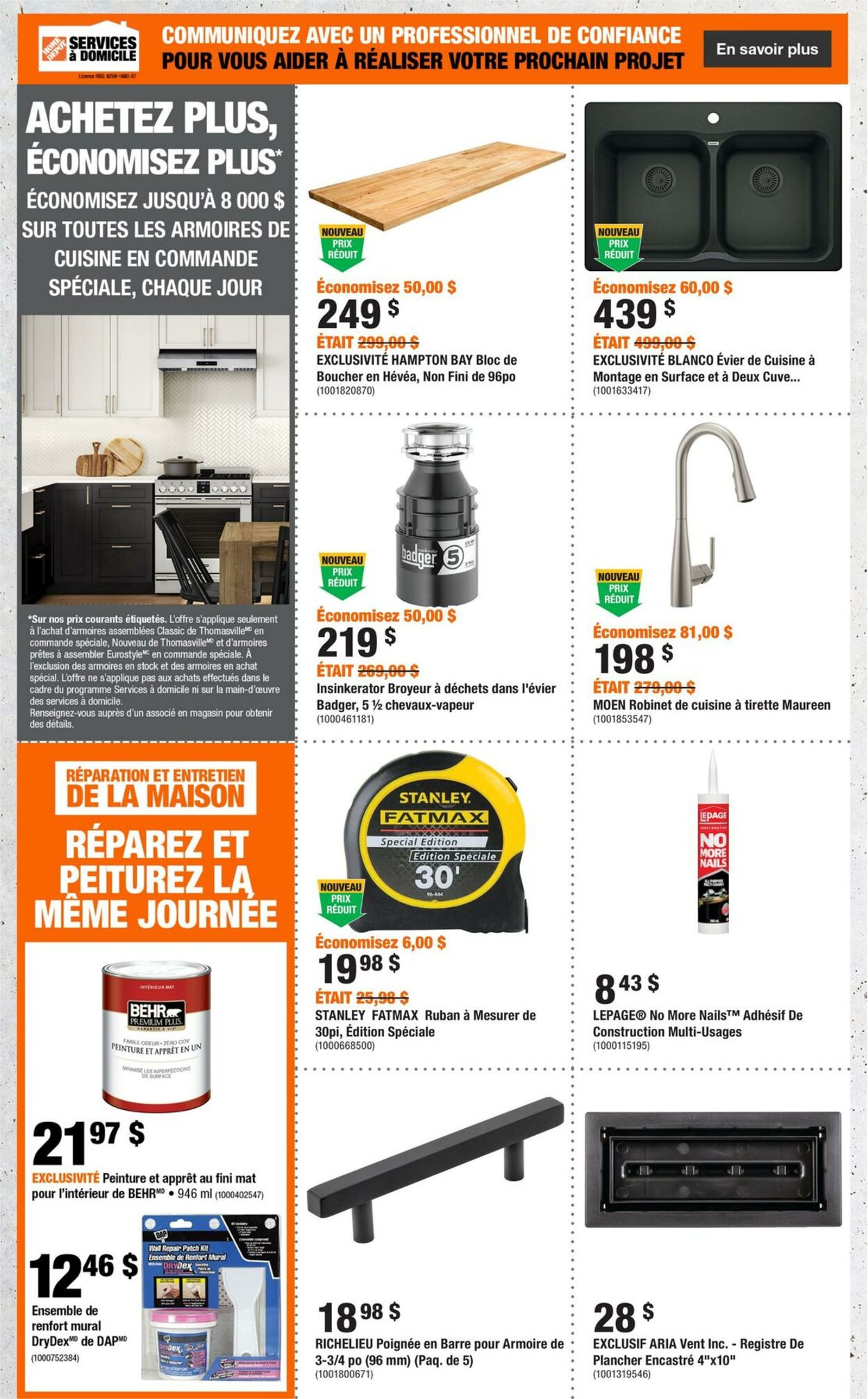 Circulaire Home Depot 06.03.2025 - 19.03.2025