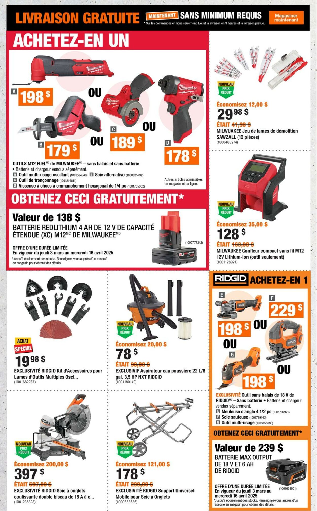 Circulaire Home Depot 06.03.2025 - 19.03.2025