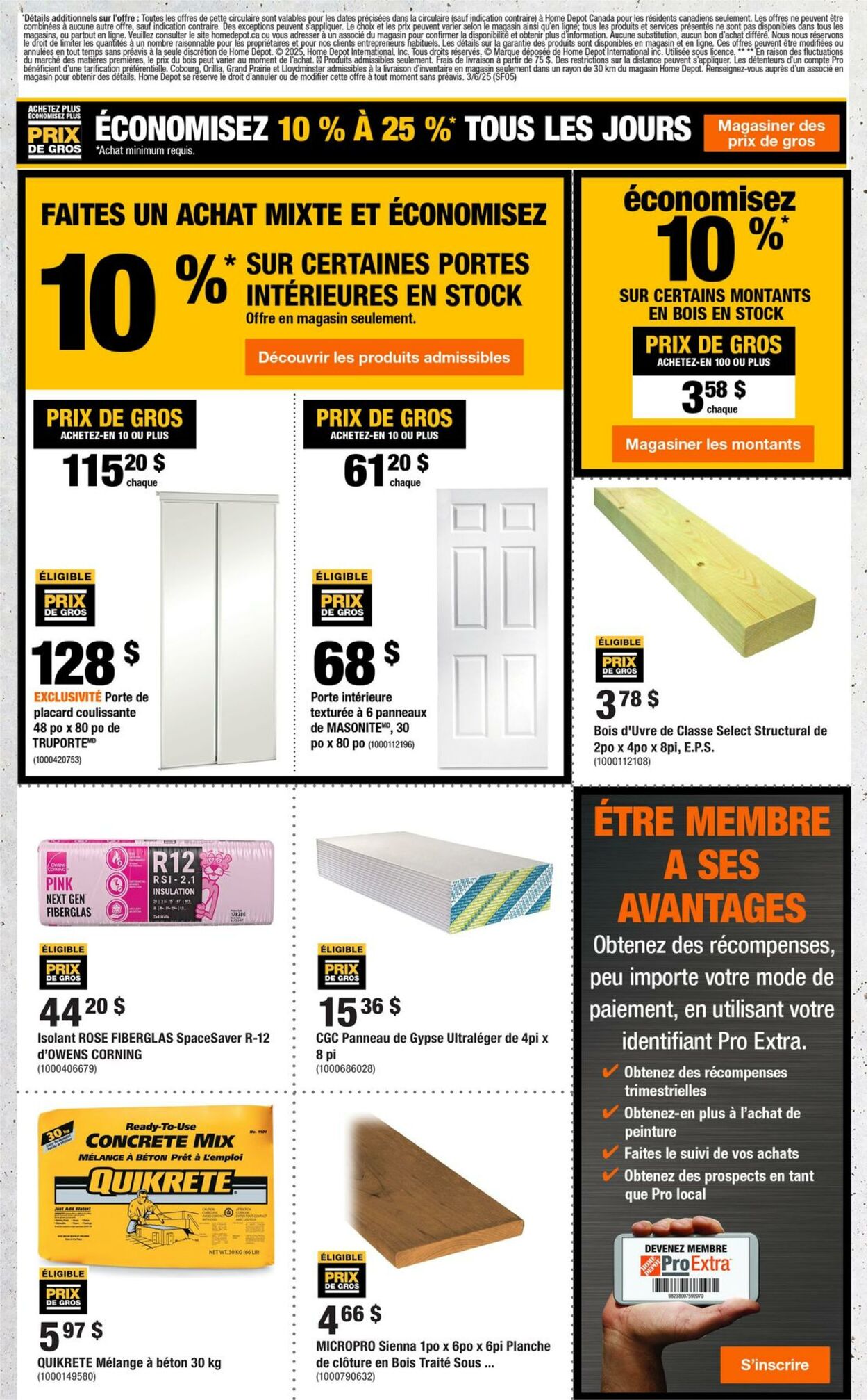 Circulaire Home Depot 06.03.2025 - 19.03.2025