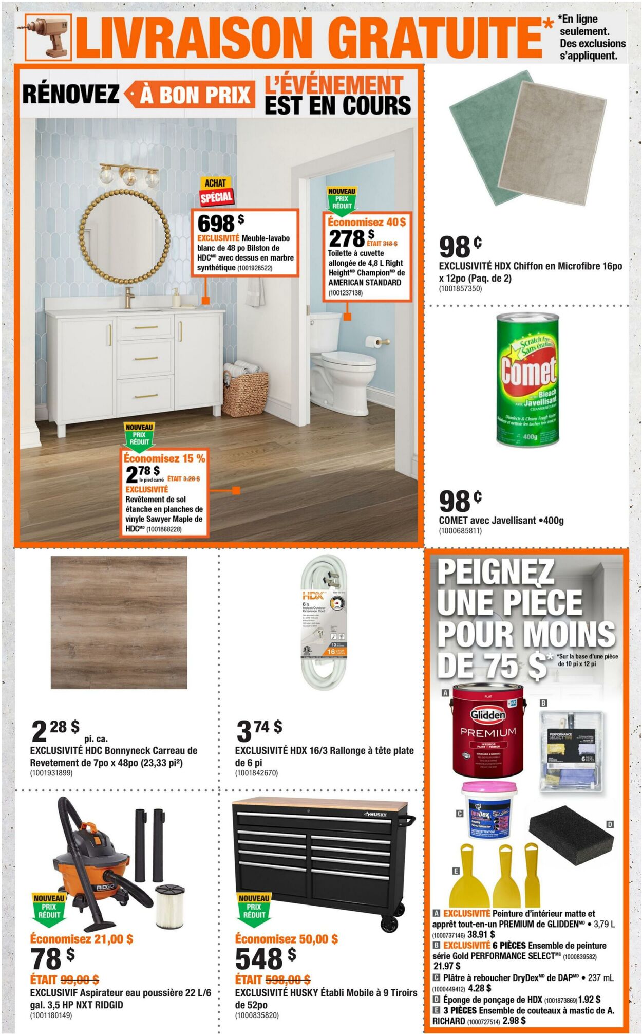 Circulaire Home Depot 26.02.2026 - 18.03.2026