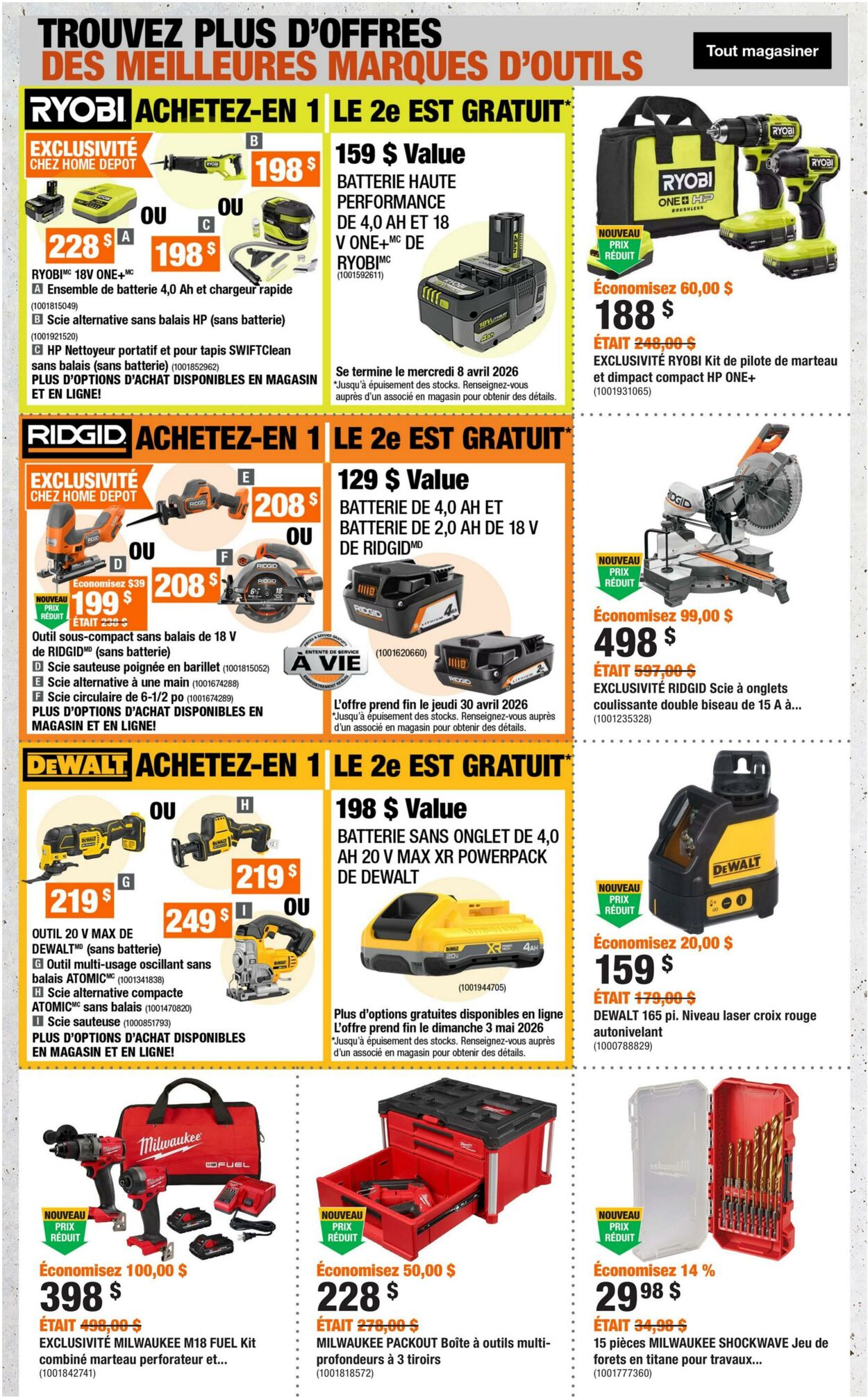 Circulaire Home Depot 26.02.2026 - 18.03.2026